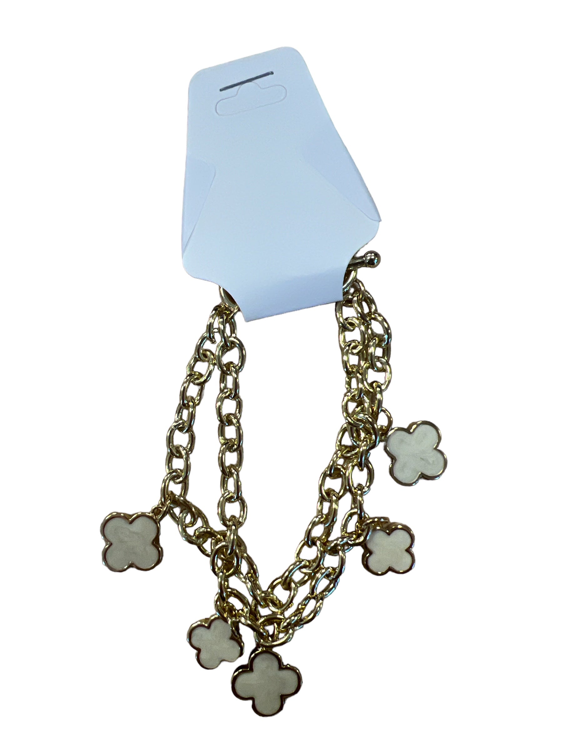 Clover Charm Bracelet-410 Jewelry-Simply Stylish Boutique-Simply Stylish Boutique | Women’s & Kid’s Fashion | Paducah, KY