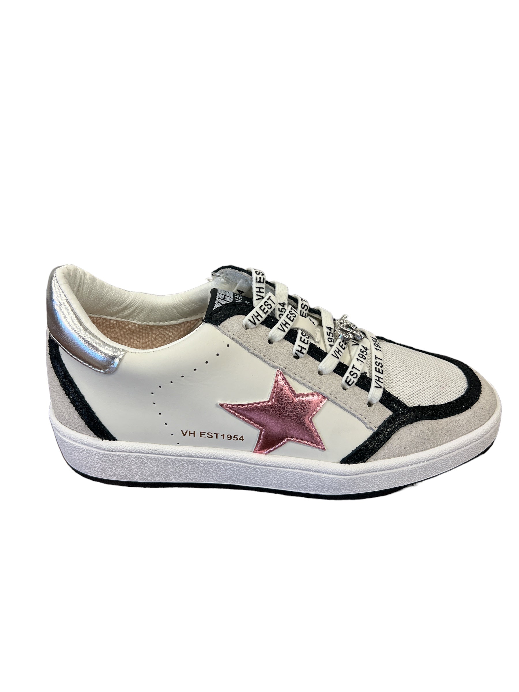 Chrome Pink Star Sneaker-440 Footwear-Simply Stylish Boutique-Simply Stylish Boutique | Women’s & Kid’s Fashion | Paducah, KY