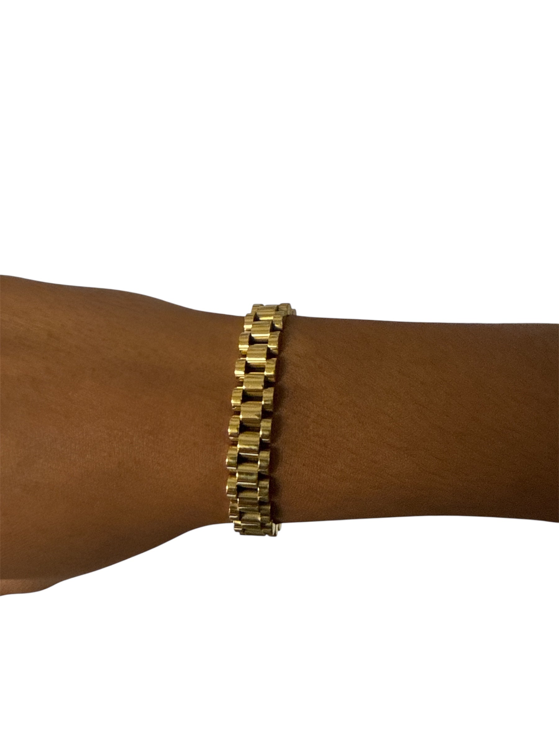 Gold Watch Band Bracelet-410 Jewelry-Simply Stylish Boutique-Simply Stylish Boutique | Women’s & Kid’s Fashion | Paducah, KY