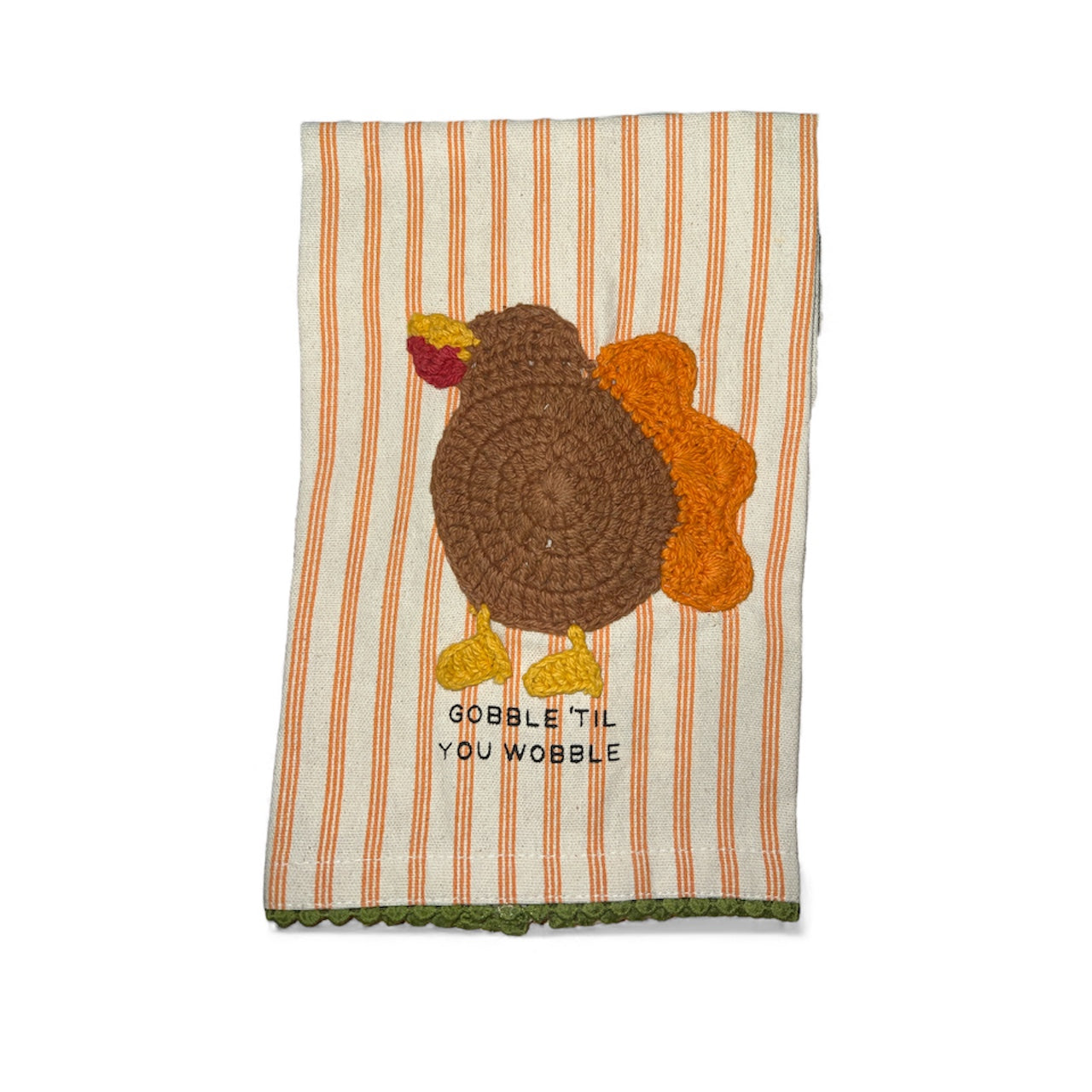 Gobble Thanksgiving Crochet Towel-510 General Gifts-Simply Stylish Boutique-Simply Stylish Boutique | Women’s & Kid’s Fashion | Paducah, KY
