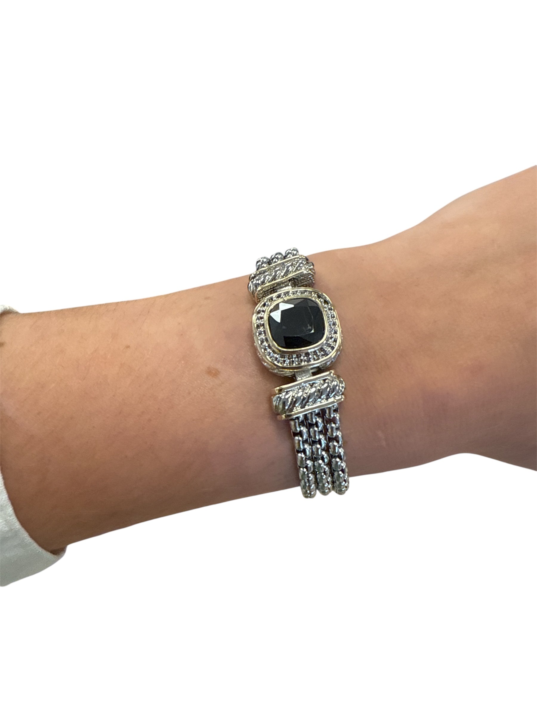 Black Cable Bracelet-410 Jewelry-Simply Stylish Boutique-Simply Stylish Boutique | Women’s & Kid’s Fashion | Paducah, KY