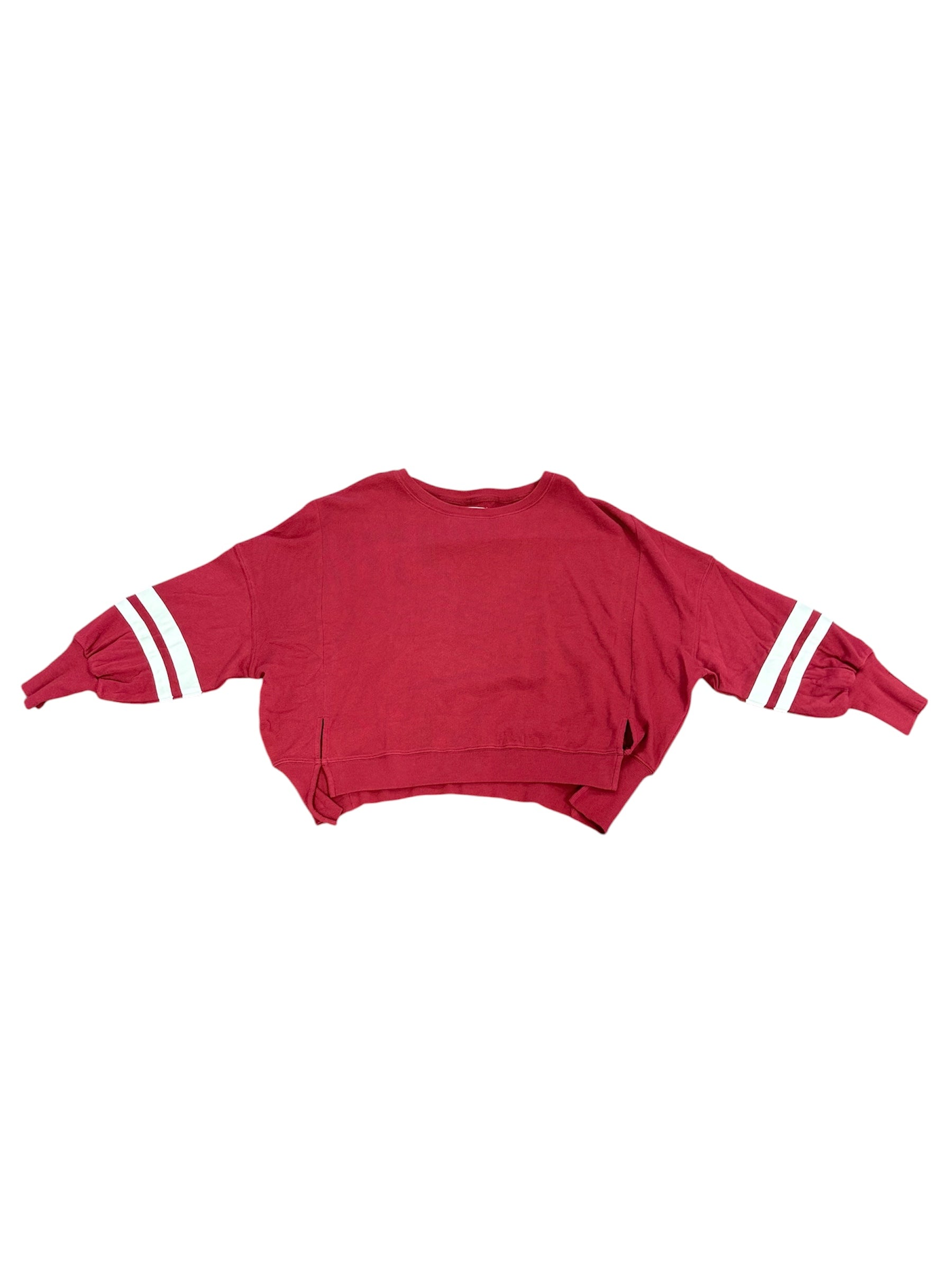 Trenton Tibetan Red Sweater-140 Sweaters, Cardigans & Sweatshirts-Simply Stylish boutique-Simply Stylish Boutique | Women’s & Kid’s Fashion | Paducah, KY