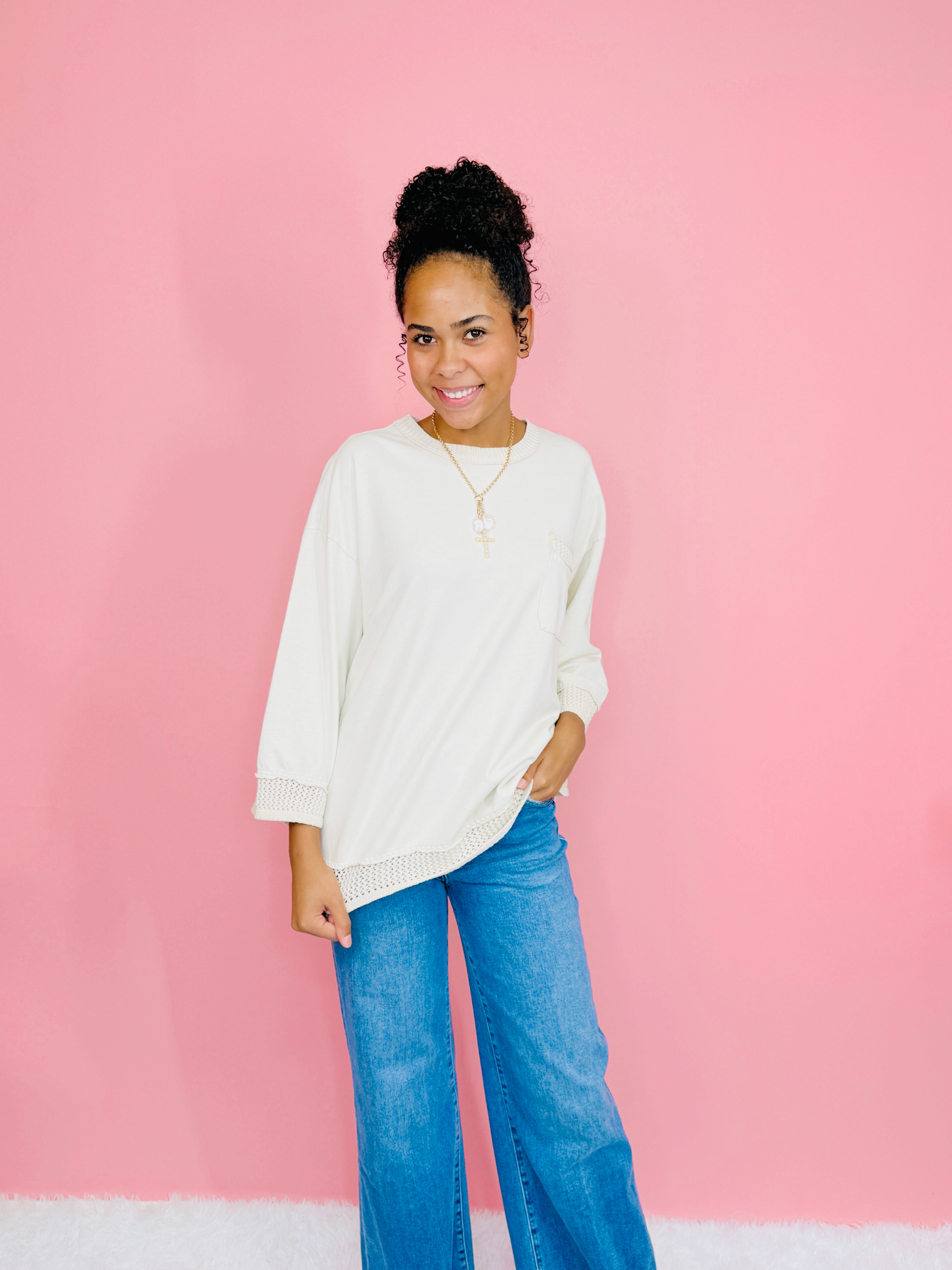 Everyday Edge Top-120 Casual Tops & Tees-Simply Stylish Boutique-Simply Stylish Boutique | Women’s & Kid’s Fashion | Paducah, KY