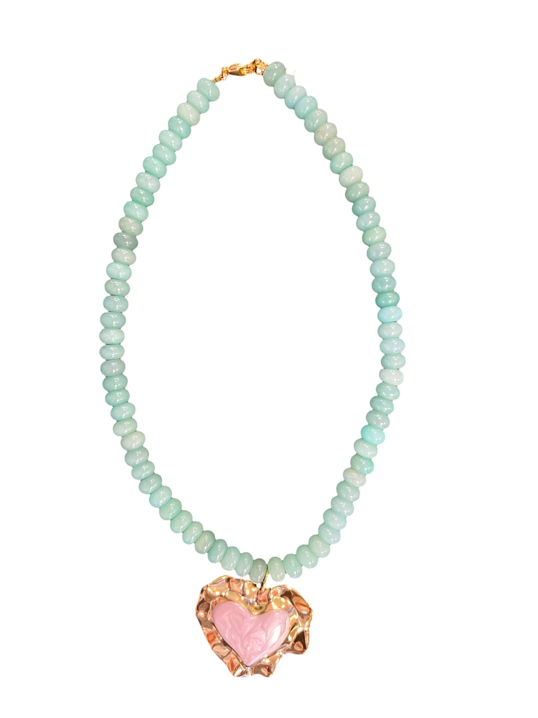 Seaside Heart Necklace-410 Jewelry-Simply Stylish Boutique-Simply Stylish Boutique | Women’s & Kid’s Fashion | Paducah, KY