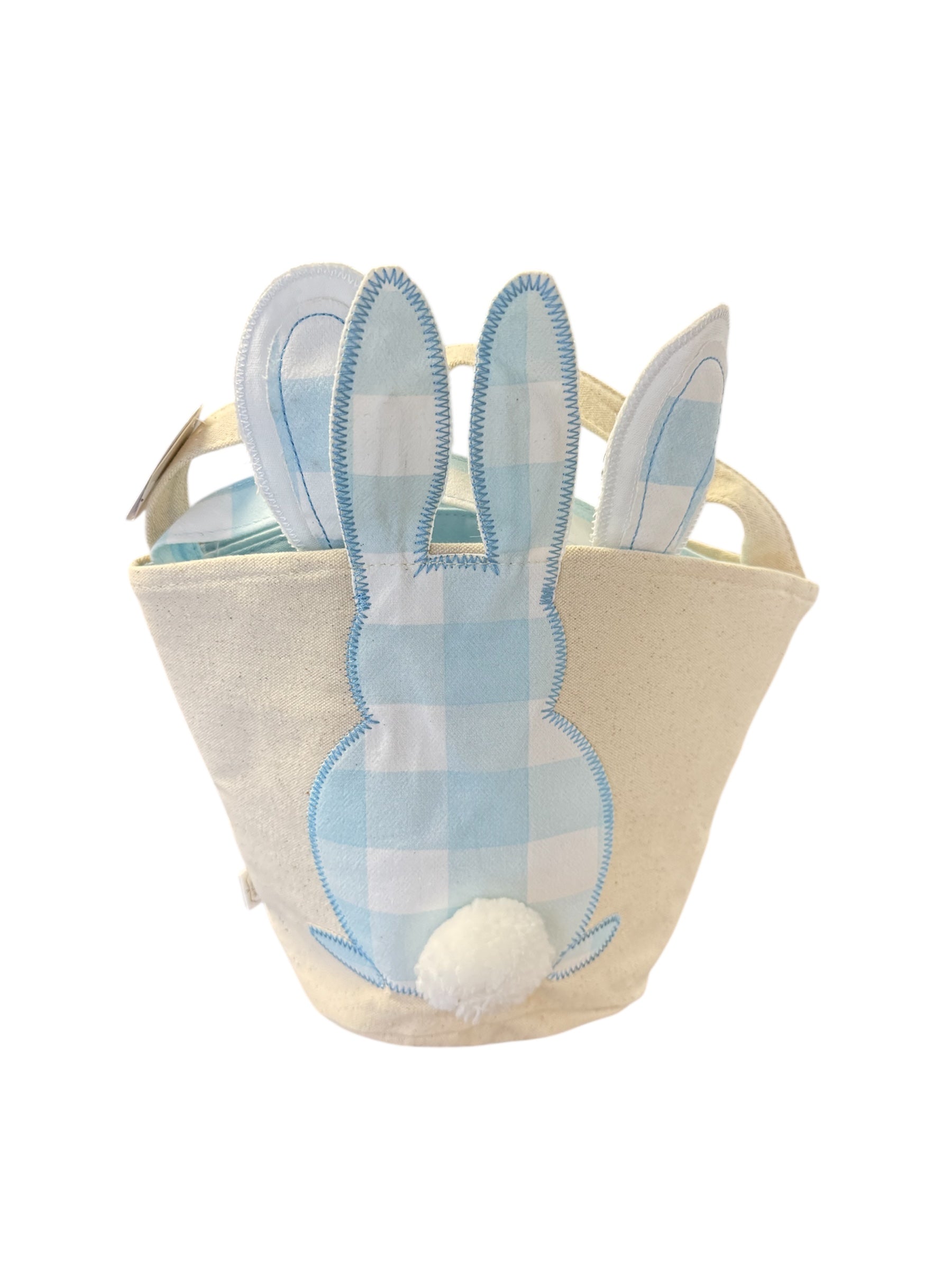 Bunny Baskets - Boy Check-520 Baby & Kids Gifts-Simply Stylish Boutique-Simply Stylish Boutique | Women’s & Kid’s Fashion | Paducah, KY