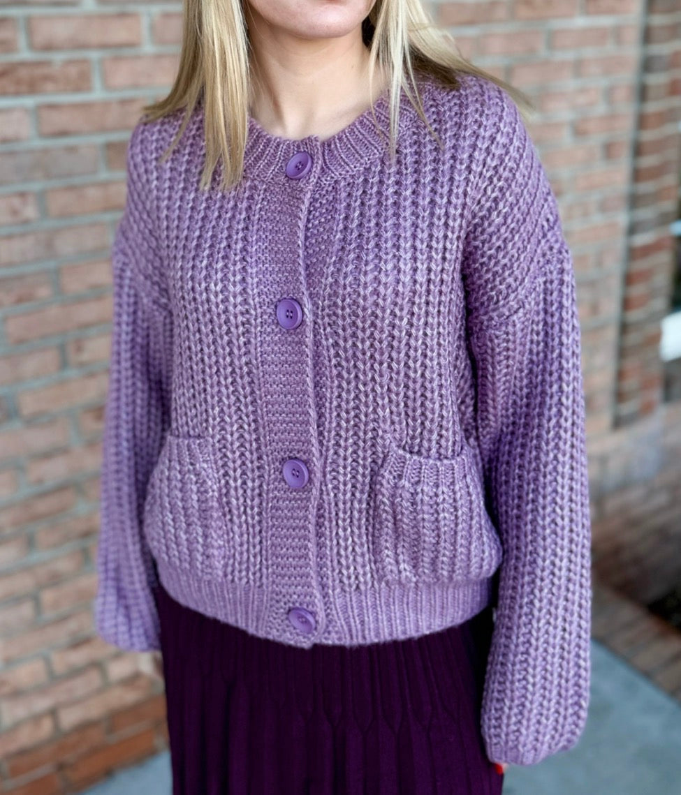 Allie Knitted Cardigan-140 Sweaters, Cardigans & Sweatshirts-Simply Stylish Boutique-Simply Stylish Boutique | Women’s & Kid’s Fashion | Paducah, KY