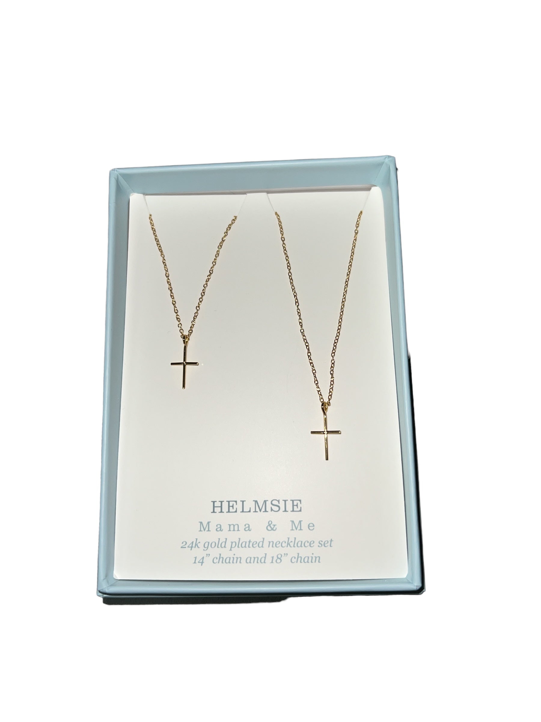 Mama & Me Cross Necklace Set-410 Jewelry-helmsie-Simply Stylish Boutique | Women’s & Kid’s Fashion | Paducah, KY