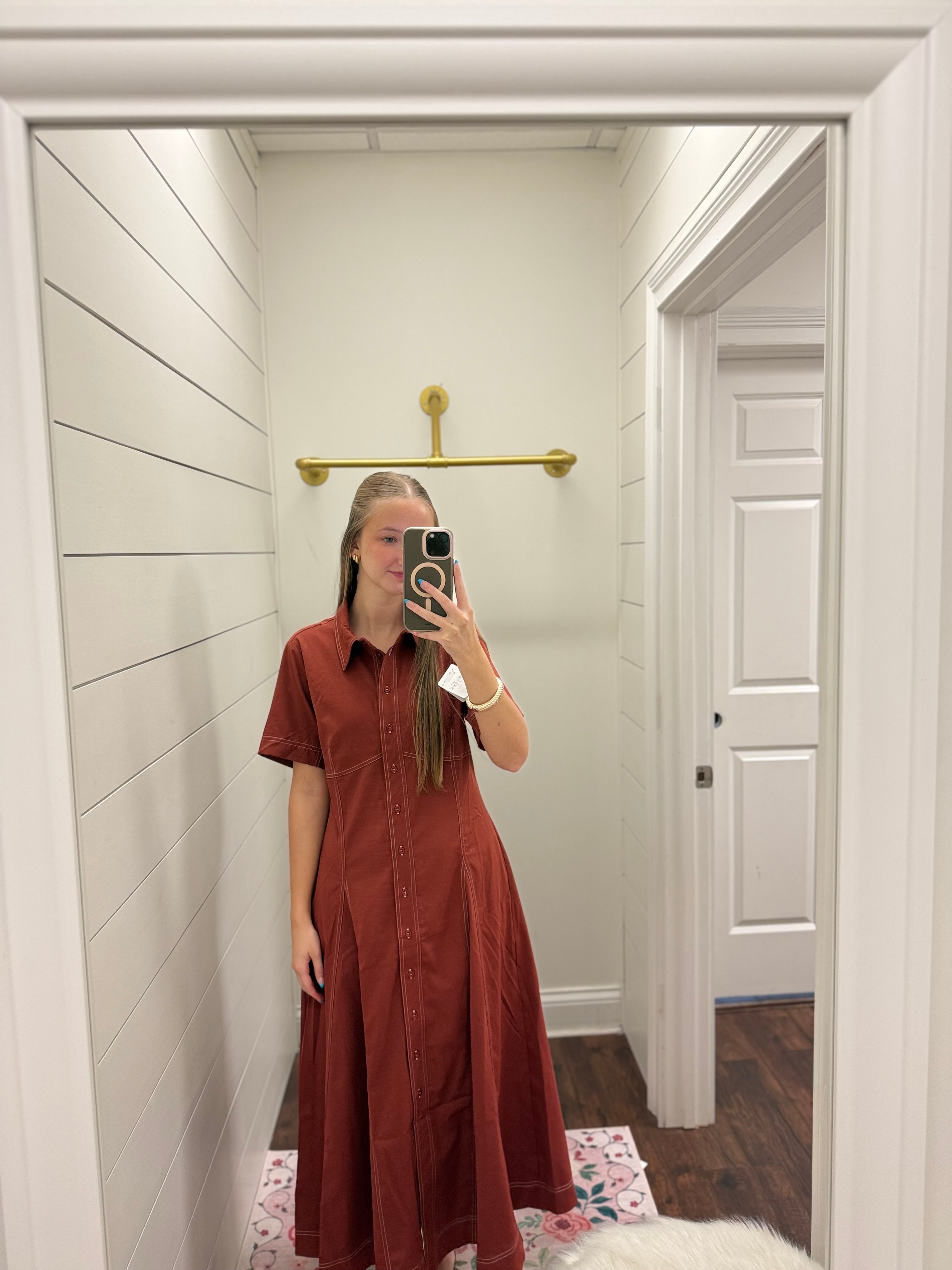 Brick House Beauty Midi Dress