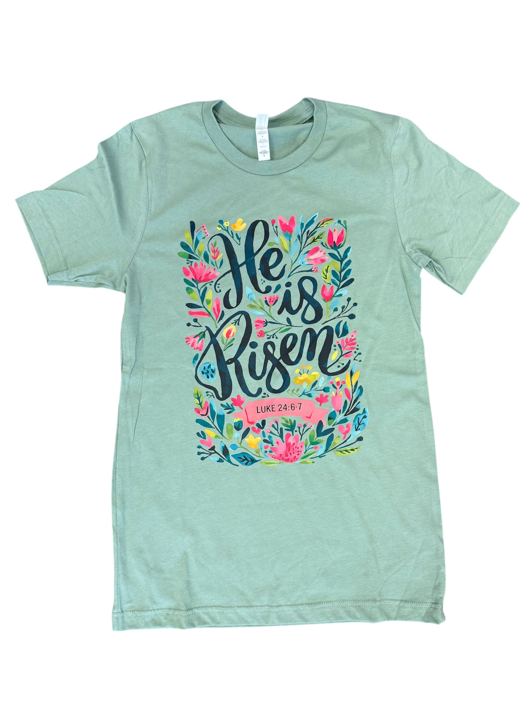 Luke 24:6-7 Tee-110 Graphic Tee-Simply Stylish Boutique-Simply Stylish Boutique | Women’s & Kid’s Fashion | Paducah, KY