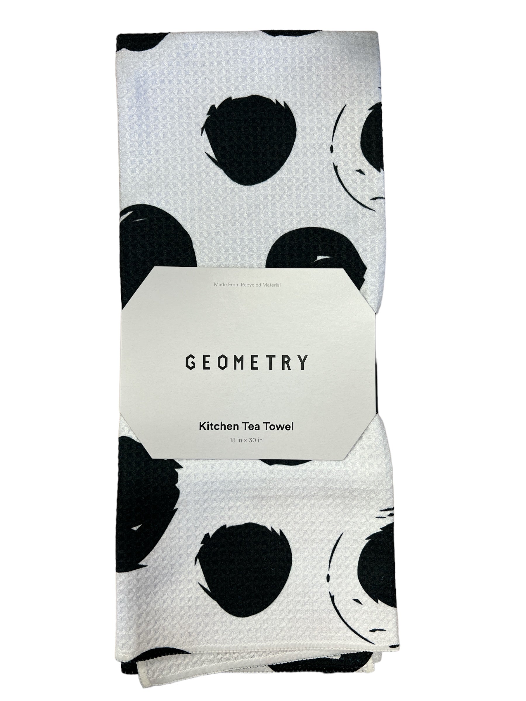 Black Splash Tea Towel-510 General Gifts-Geometry-Simply Stylish Boutique | Women’s & Kid’s Fashion | Paducah, KY