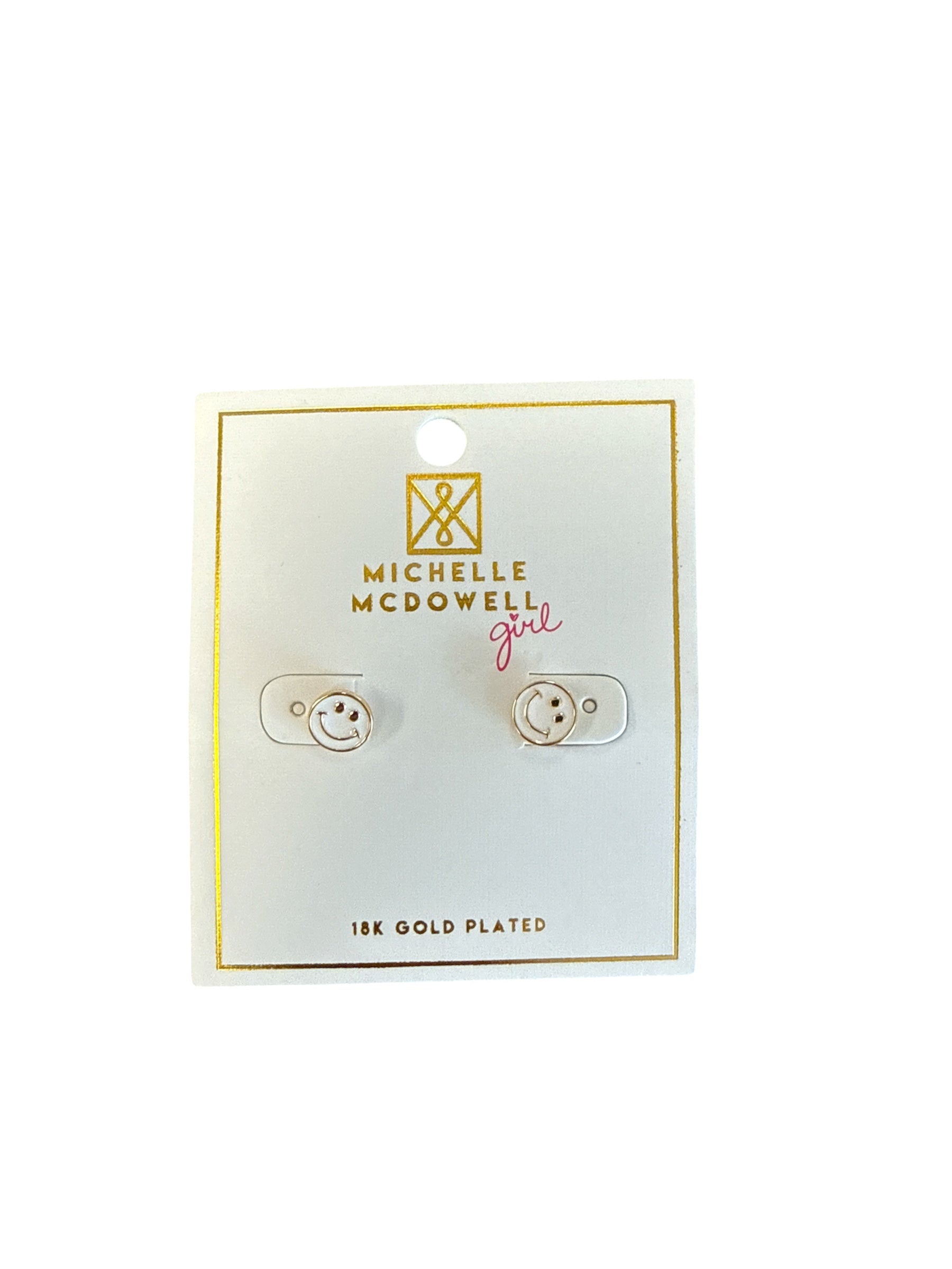 Smiley Girls Stud Earrings-410 Jewelry-Simply Stylish Boutique-Simply Stylish Boutique | Women’s & Kid’s Fashion | Paducah, KY