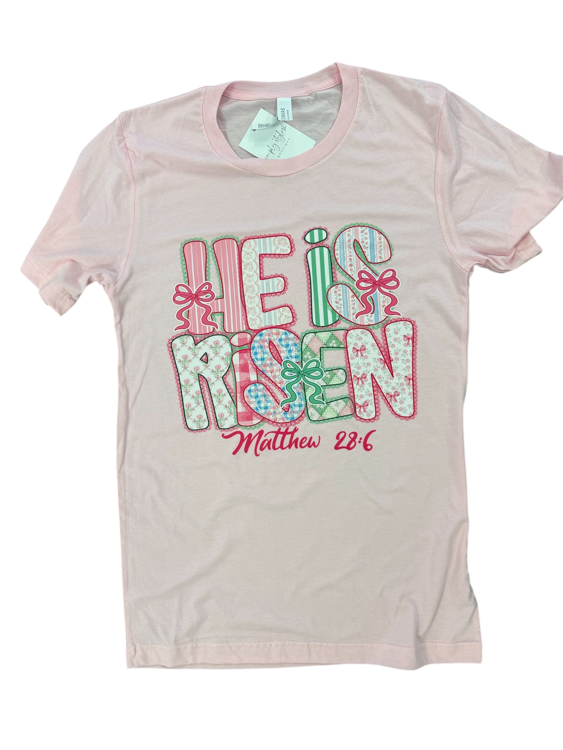 He Is Risen Tee-110 Graphic Tee-Simply Stylish Boutique-Simply Stylish Boutique | Women’s & Kid’s Fashion | Paducah, KY