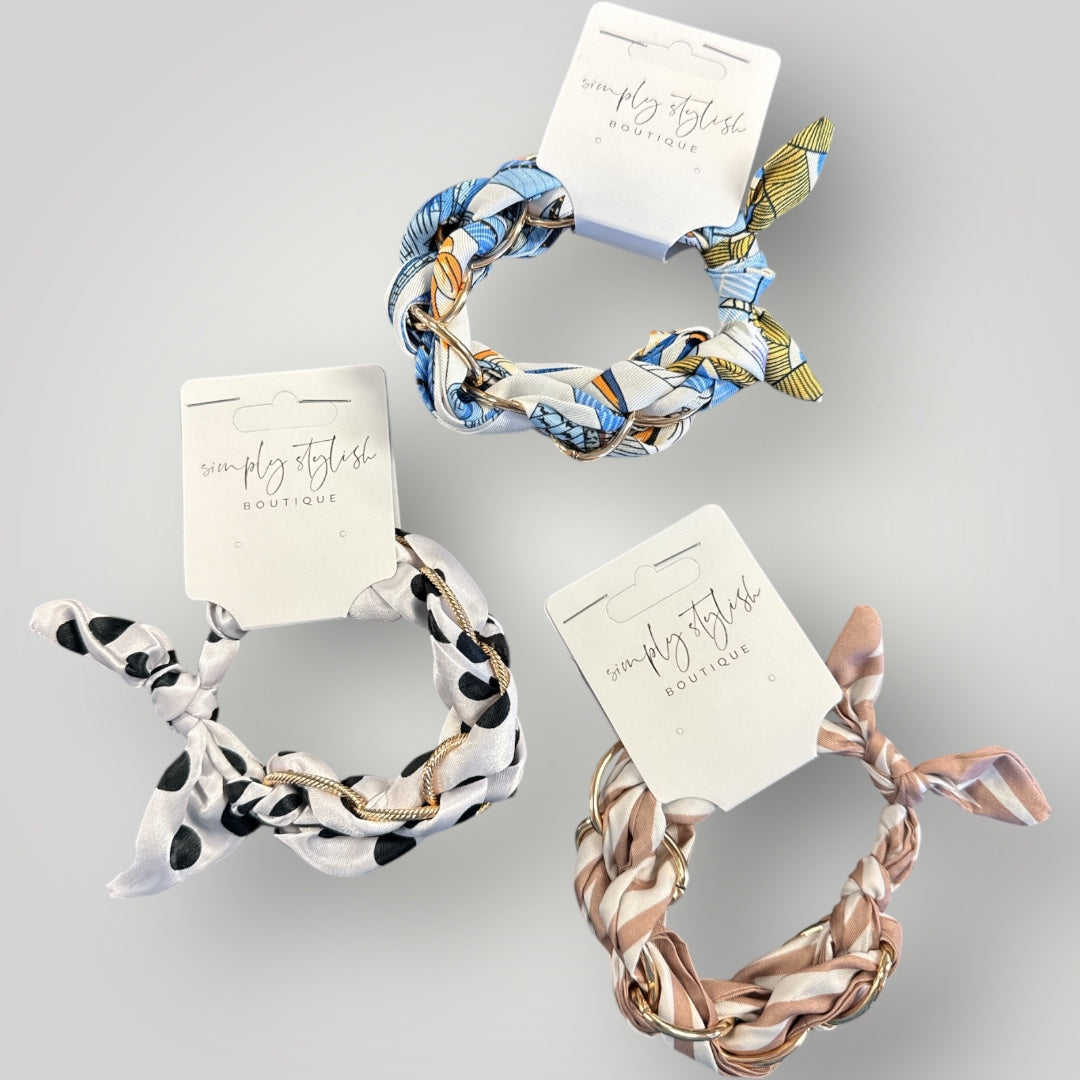 Linked Chain Scarf Bracelet-410 Jewelry-Simply Stylish boutique-Simply Stylish Boutique | Women’s & Kid’s Fashion | Paducah, KY