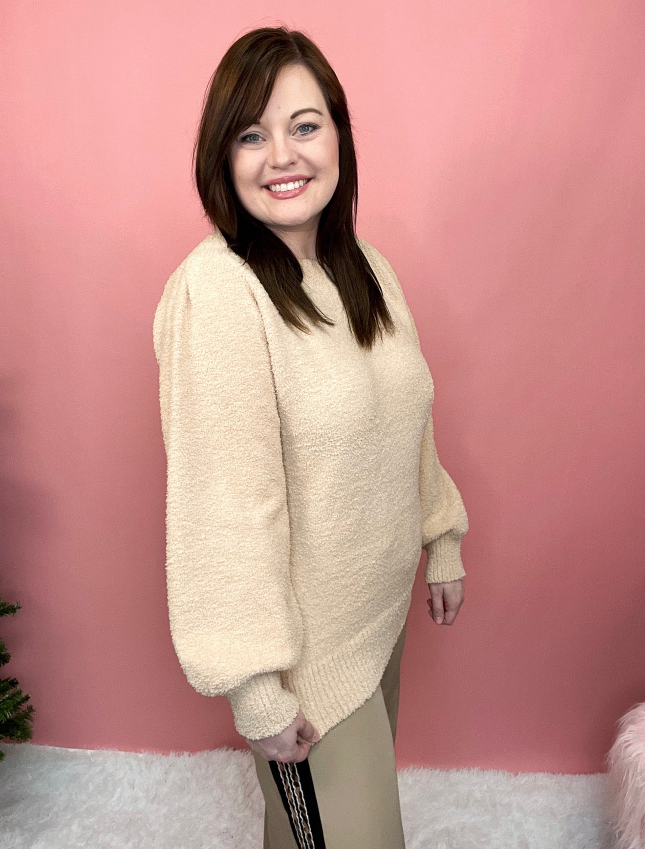 Latte Luxe Top-130 Dressy Tops & Blouses-Simply Stylish Boutique-Simply Stylish Boutique | Women’s & Kid’s Fashion | Paducah, KY