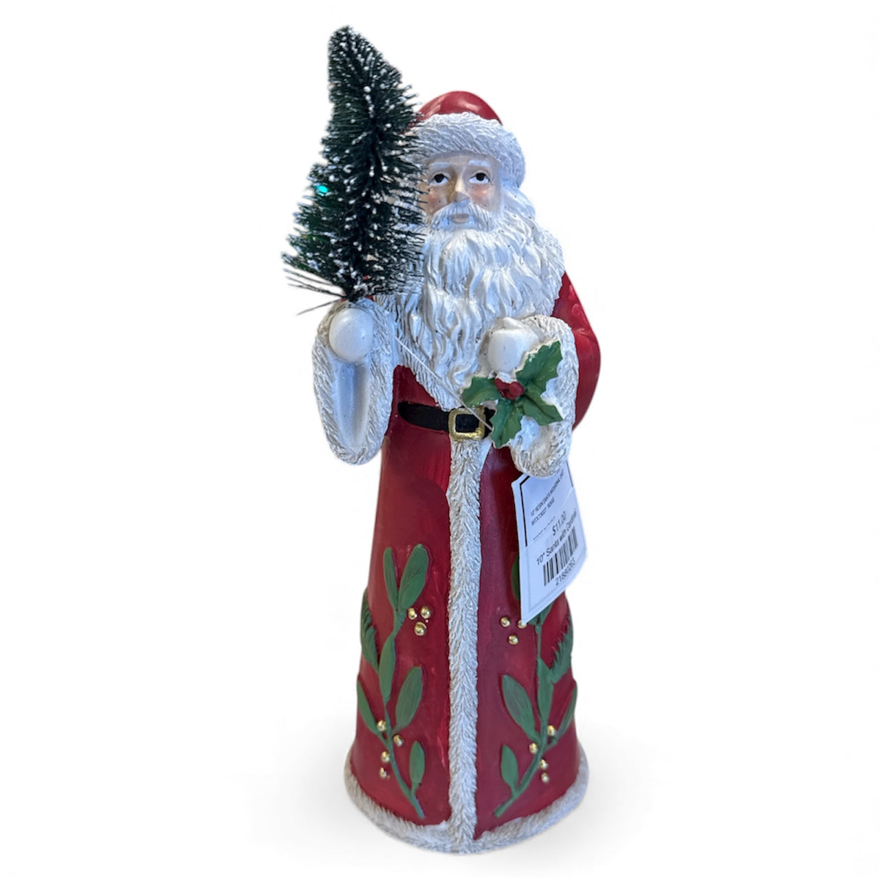 10" Santa with Cardinal-540 Holiday/Seasonal-Simply Stylish Boutique-Simply Stylish Boutique | Women’s & Kid’s Fashion | Paducah, KY
