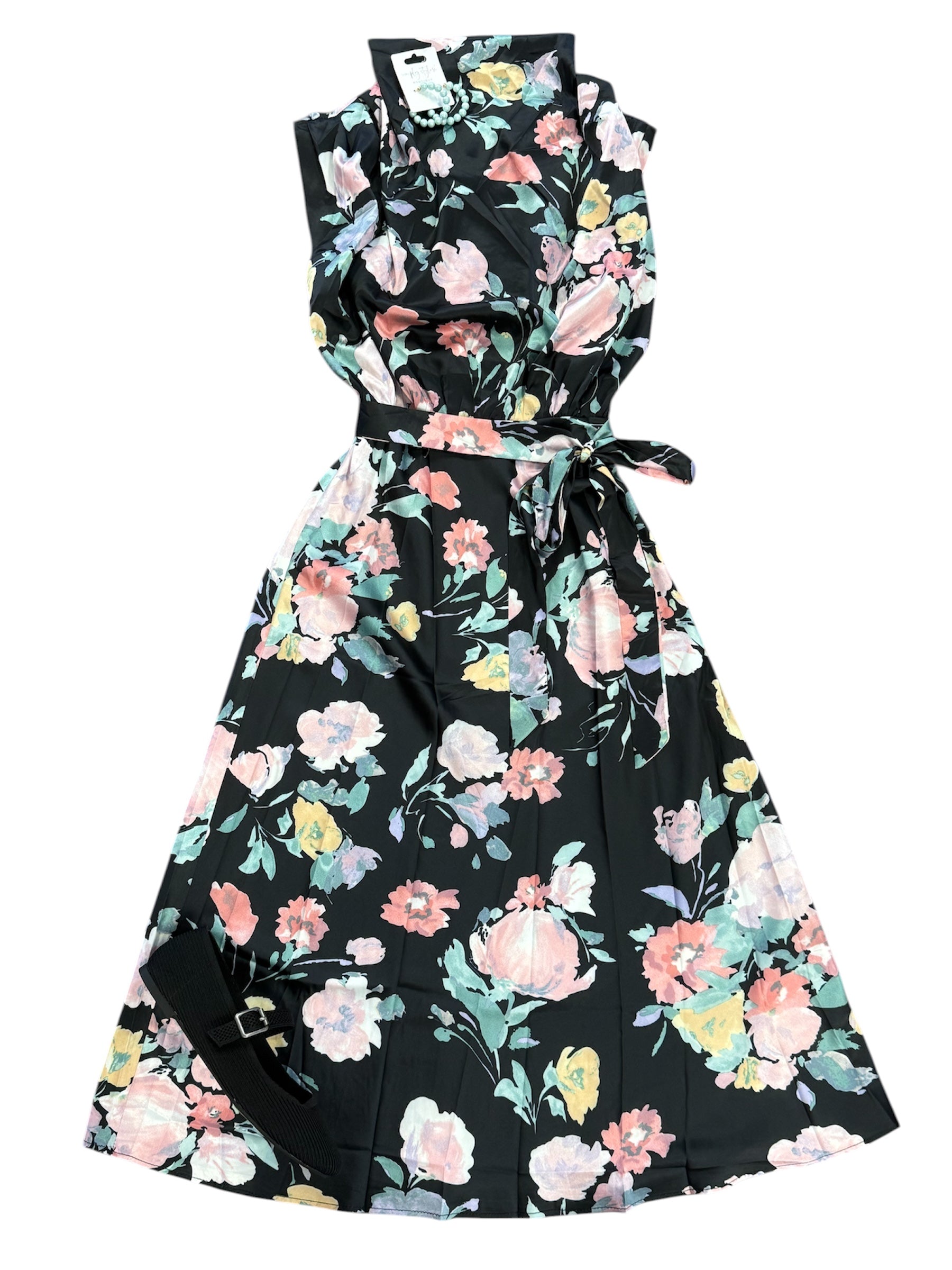 Twilight Floral Dress-310 Dresses-Simply Stylish Boutique-Simply Stylish Boutique | Women’s & Kid’s Fashion | Paducah, KY
