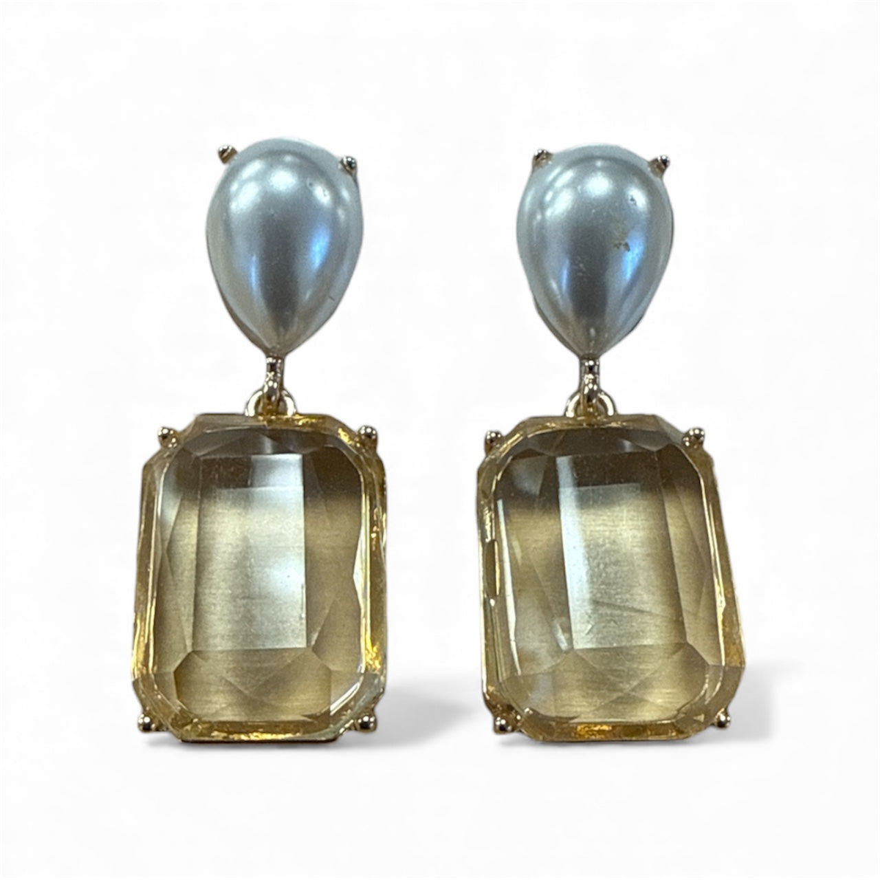 Rectangle Dangle Earring-410 Jewelry-Simply Stylish Boutique-Simply Stylish Boutique | Women’s & Kid’s Fashion | Paducah, KY