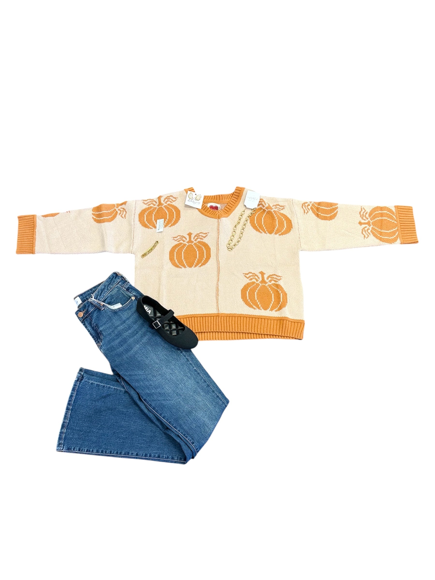 Rustic Pumpkin Pullover