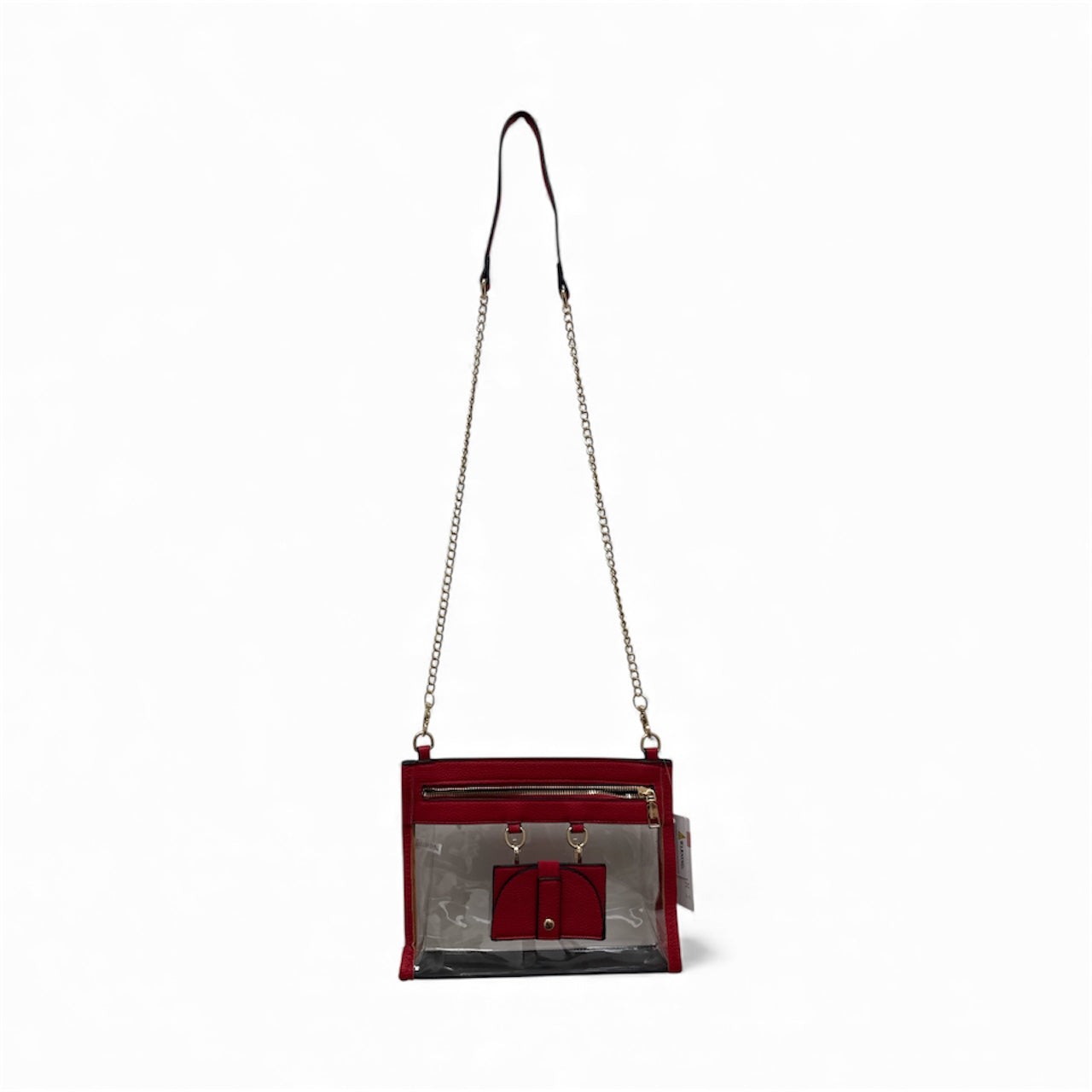 Red Stadium Bag-420 Bags & Totes-Simply Stylish Boutique-Simply Stylish Boutique | Women’s & Kid’s Fashion | Paducah, KY