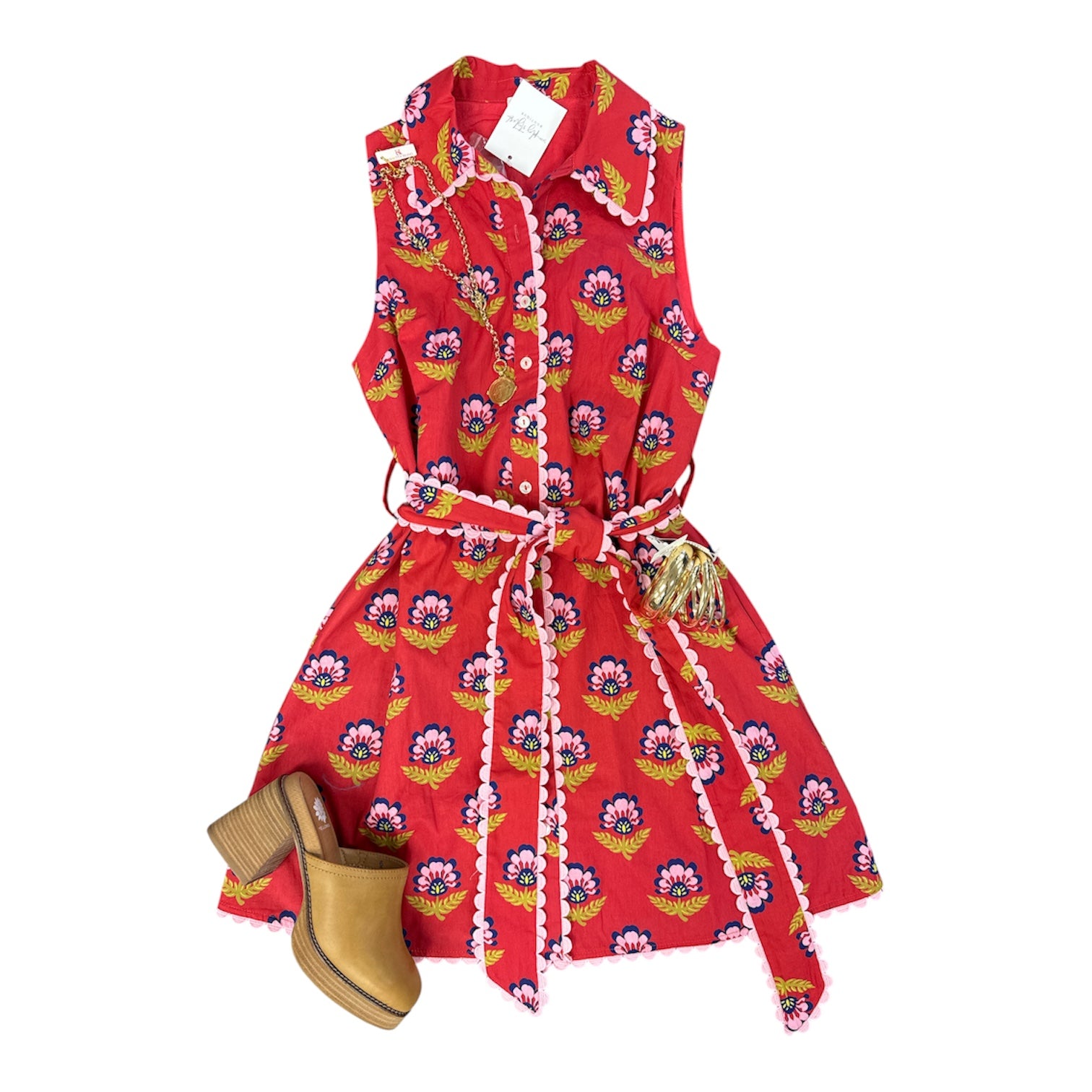 Scarlet Bloom Dress