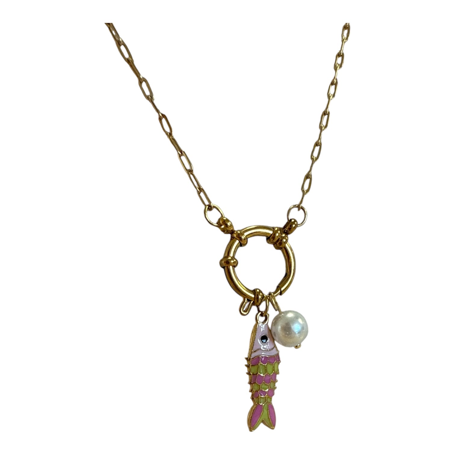 Harbor Charm Drop Necklace-410 Jewelry-Simply Stylish boutique-Simply Stylish Boutique | Women’s & Kid’s Fashion | Paducah, KY