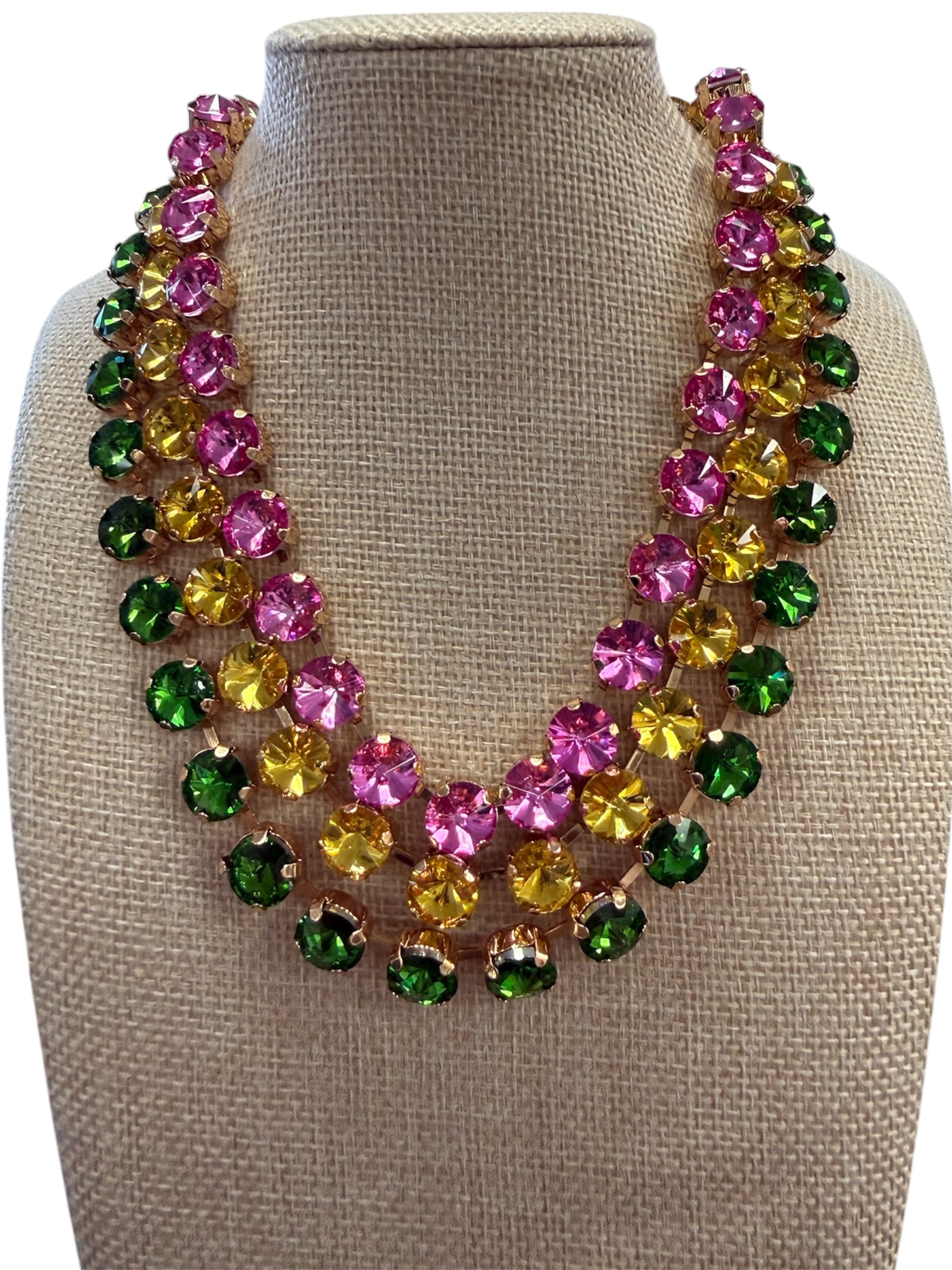 Luxe Gem Necklace-410 Jewelry-Simply Stylish Boutique-Simply Stylish Boutique | Women’s & Kid’s Fashion | Paducah, KY