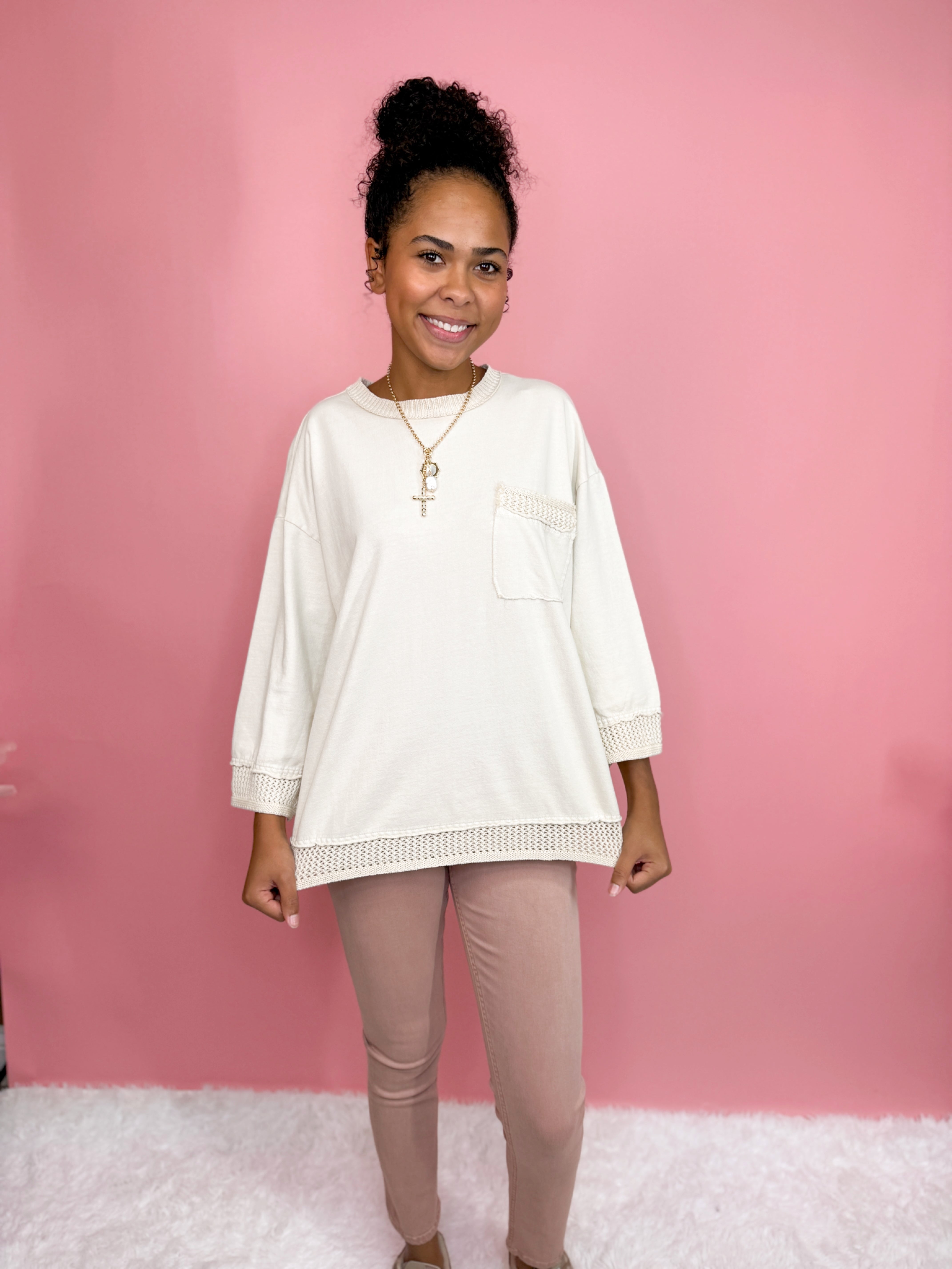 Everyday Edge Top-120 Casual Tops & Tees-Simply Stylish Boutique-Simply Stylish Boutique | Women’s & Kid’s Fashion | Paducah, KY