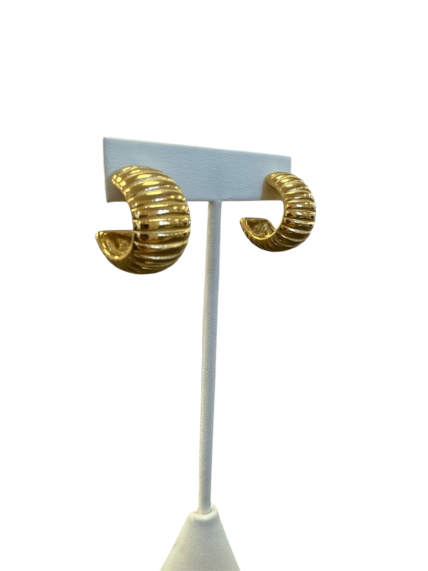 Golden Ripple Earring-410 Jewelry-Simply Stylish boutique-Simply Stylish Boutique | Women’s & Kid’s Fashion | Paducah, KY