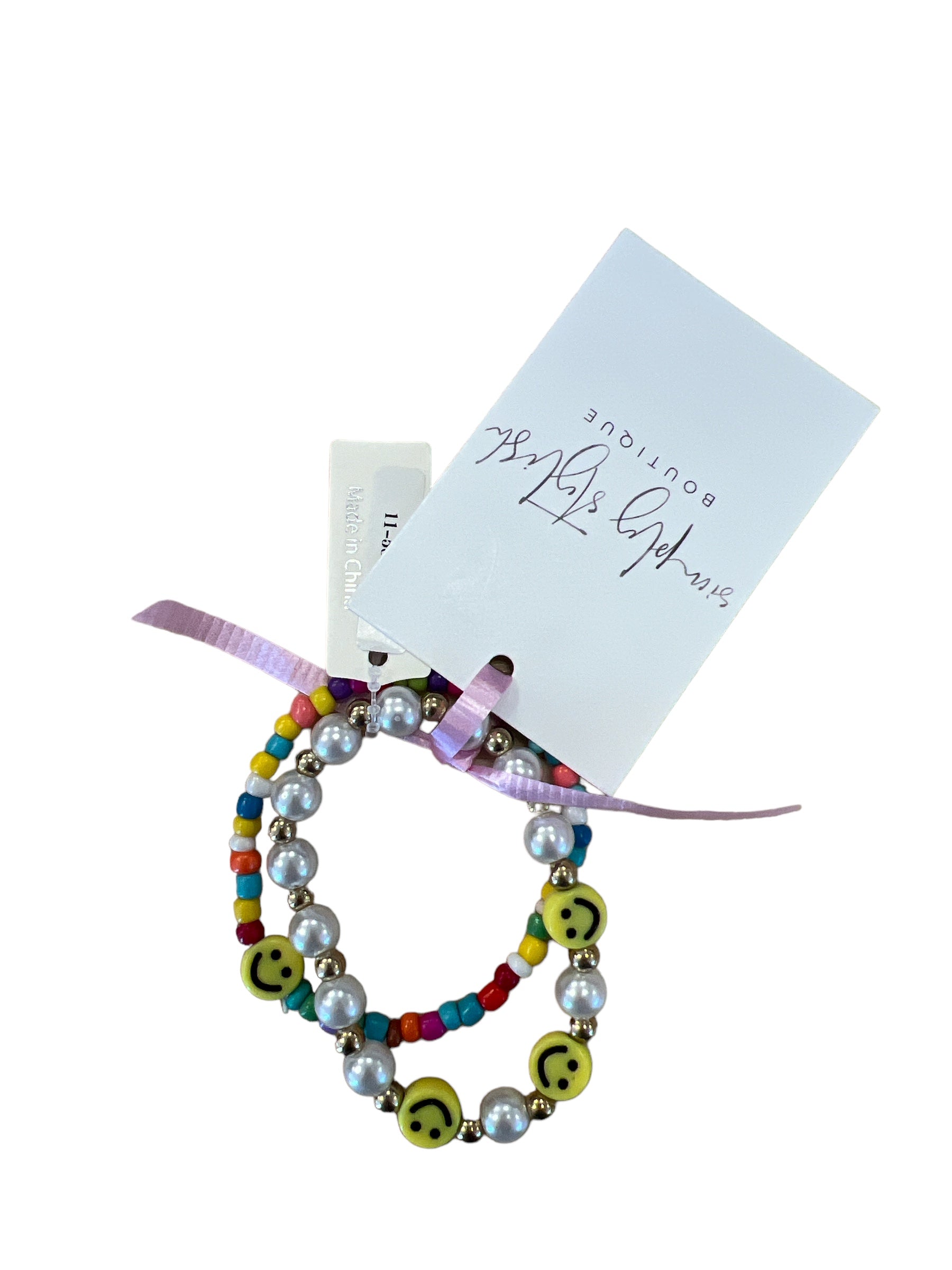 Be Kind Smile Bracelet Set-410 Jewelry-Simply Stylish Boutique-Simply Stylish Boutique | Women’s & Kid’s Fashion | Paducah, KY
