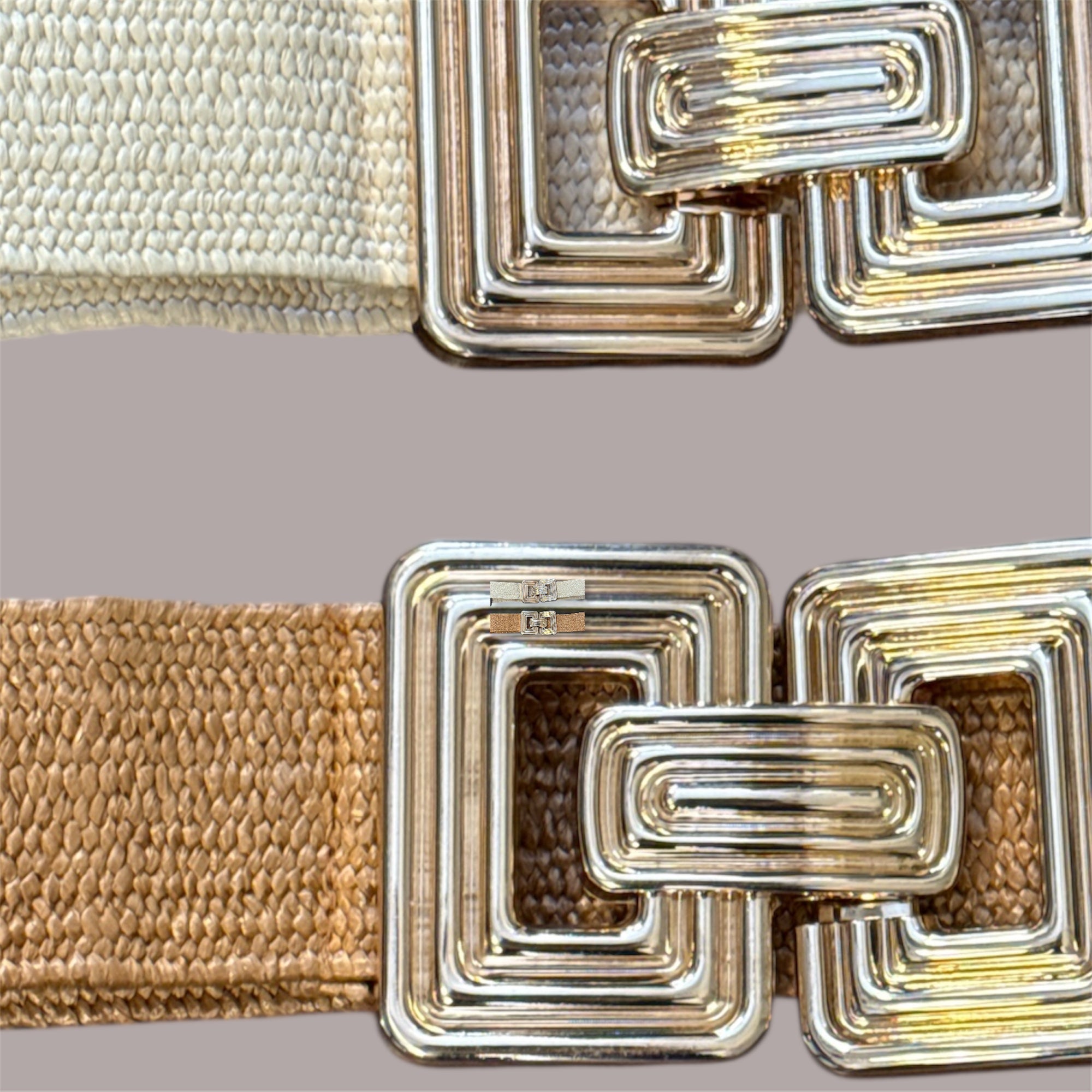 Rectangle Buckle Straw Belt-420 Bags & Totes-Simply Stylish Boutique-Simply Stylish Boutique | Women’s & Kid’s Fashion | Paducah, KY