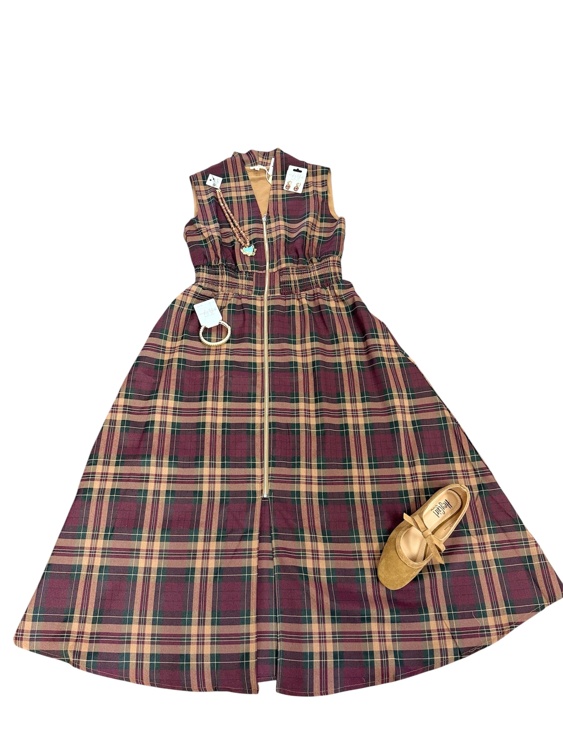Harper Plaid Dress