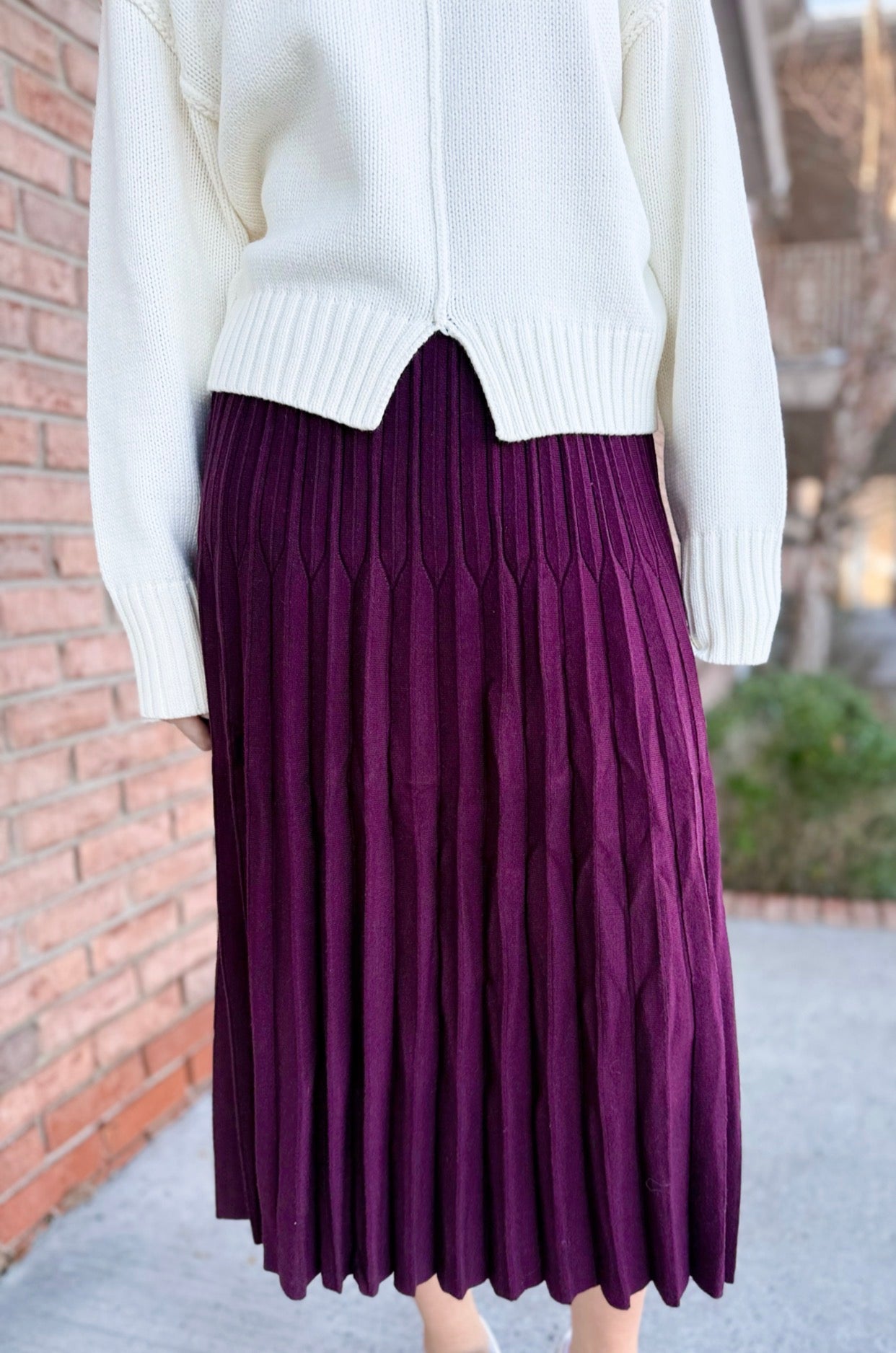 June Knitted Skirt-220 Skirts/Shorts-Simply Stylish Boutique-Simply Stylish Boutique | Women’s & Kid’s Fashion | Paducah, KY