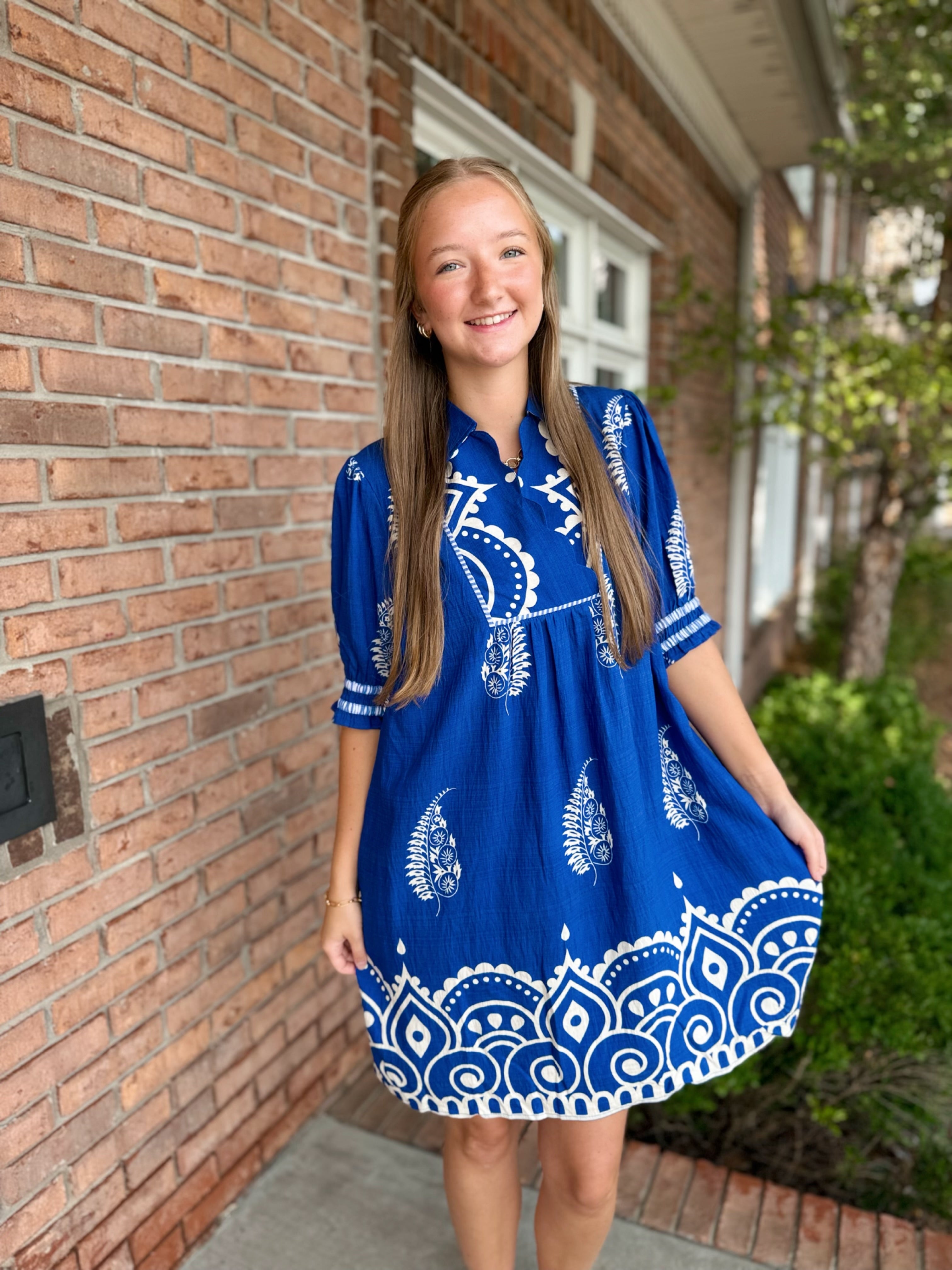 Azure Dreams Dress