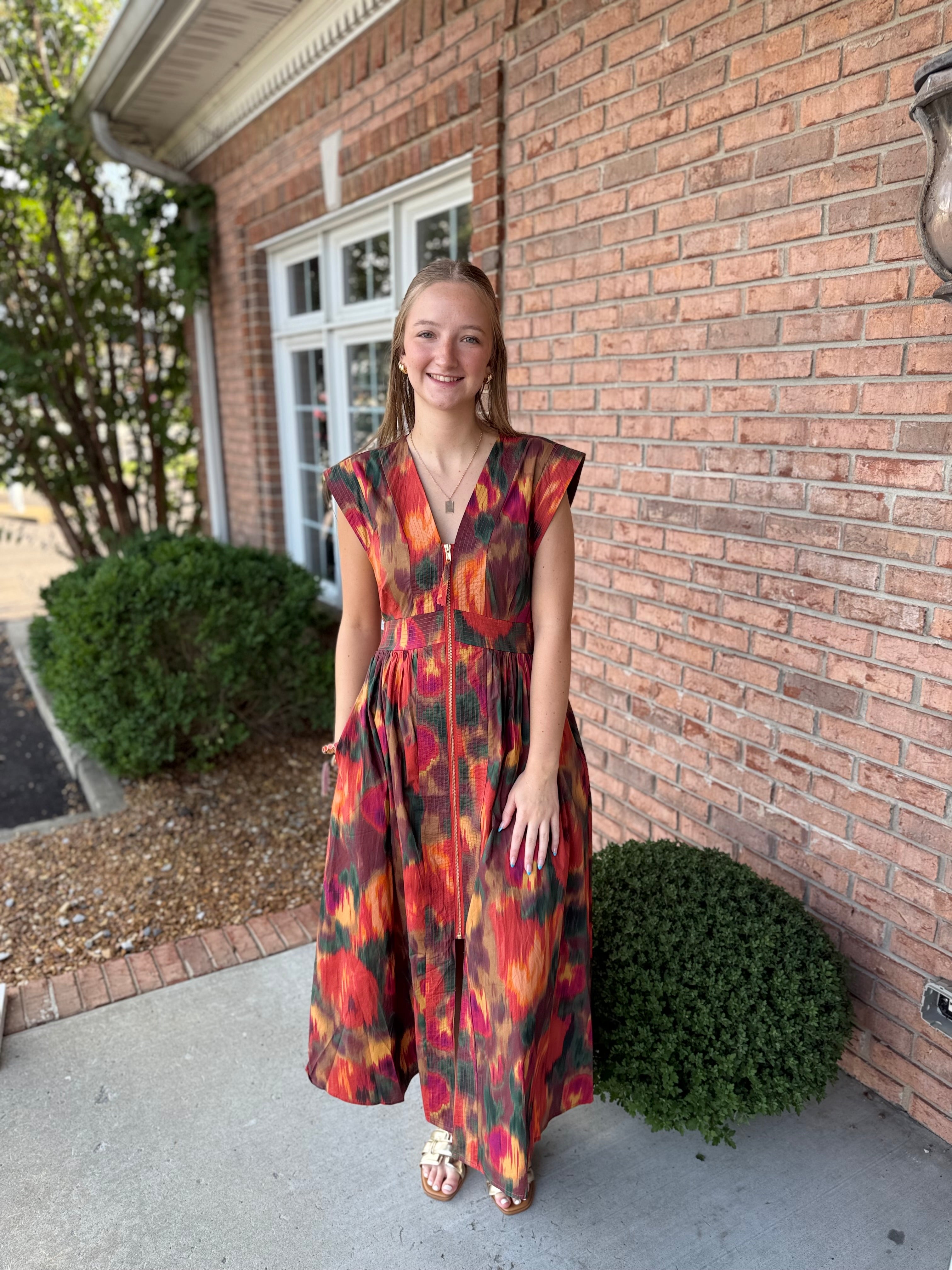 Fall Into Color Dress