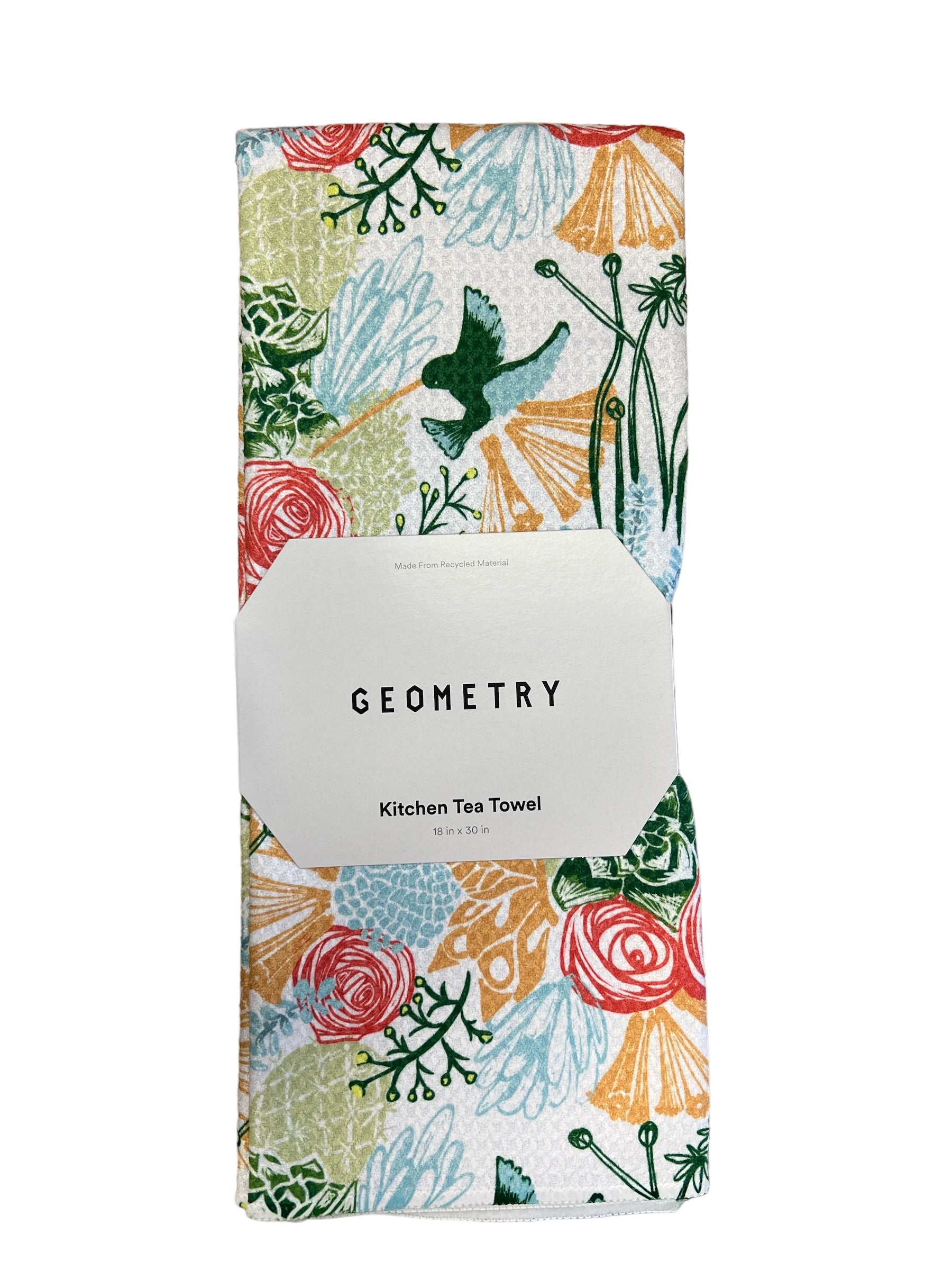 Multi Floral Tea Towel-510 General Gifts-Geometry-Simply Stylish Boutique | Women’s & Kid’s Fashion | Paducah, KY