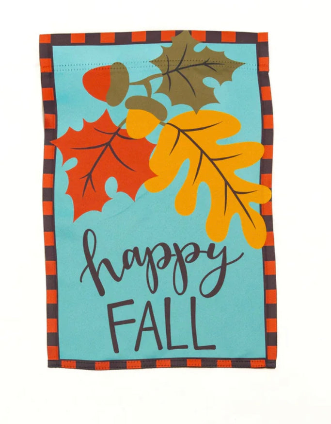 Harvest Happy Fall Garden Flag-510 General Gifts-Simply Stylish Boutique-Simply Stylish Boutique | Women’s & Kid’s Fashion | Paducah, KY