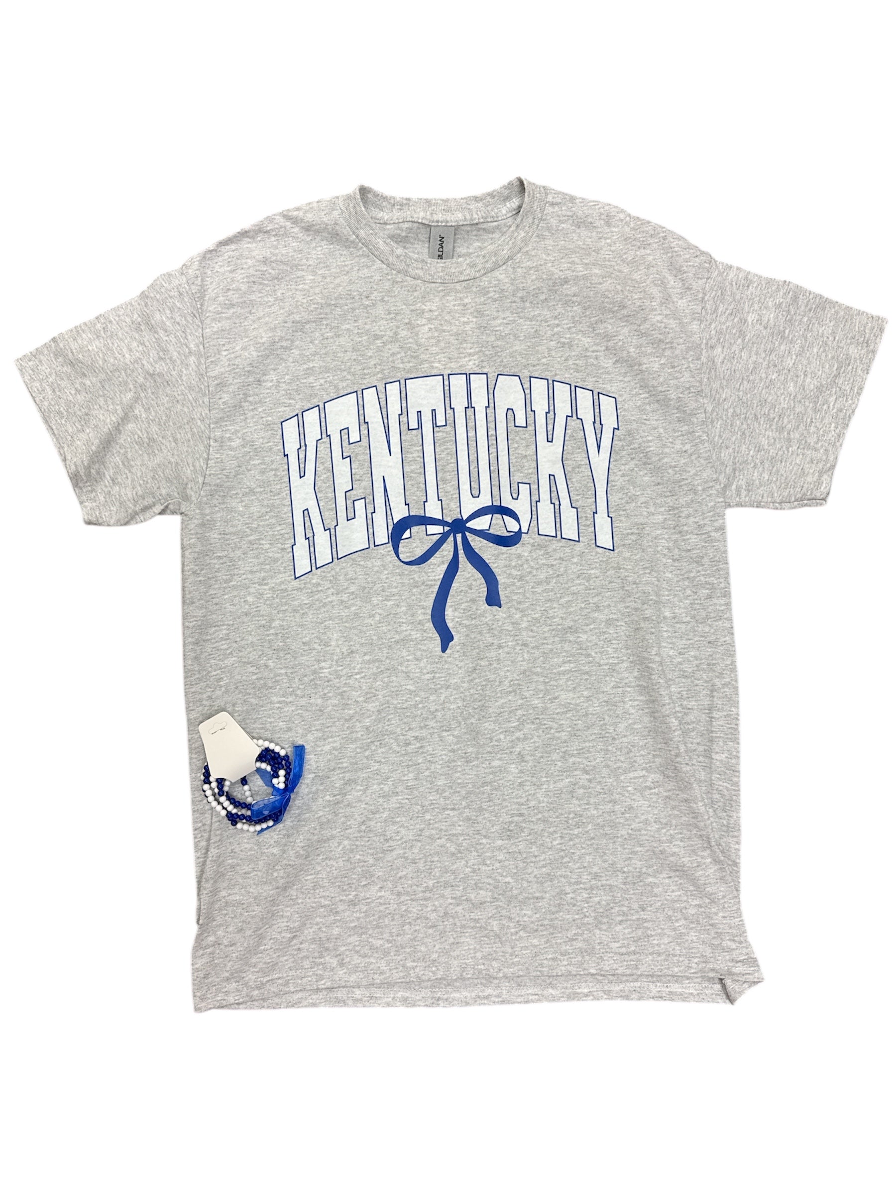 KY Bow TShirt-110 Graphic Tee-Simply Stylish Boutique-Simply Stylish Boutique | Women’s & Kid’s Fashion | Paducah, KY