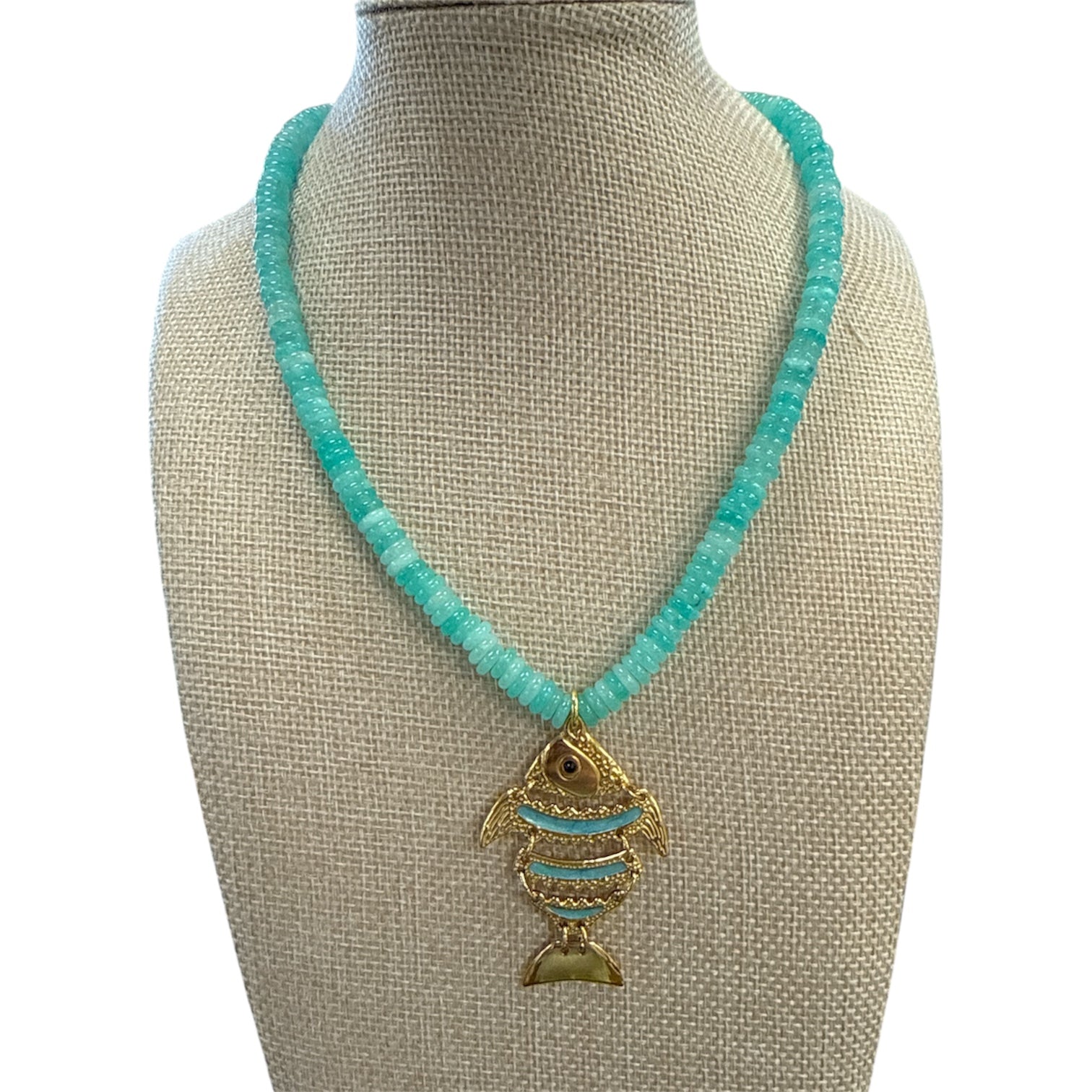 Ocean Breeze Fish Necklace-410 Jewelry-Simply Stylish boutique-Simply Stylish Boutique | Women’s & Kid’s Fashion | Paducah, KY