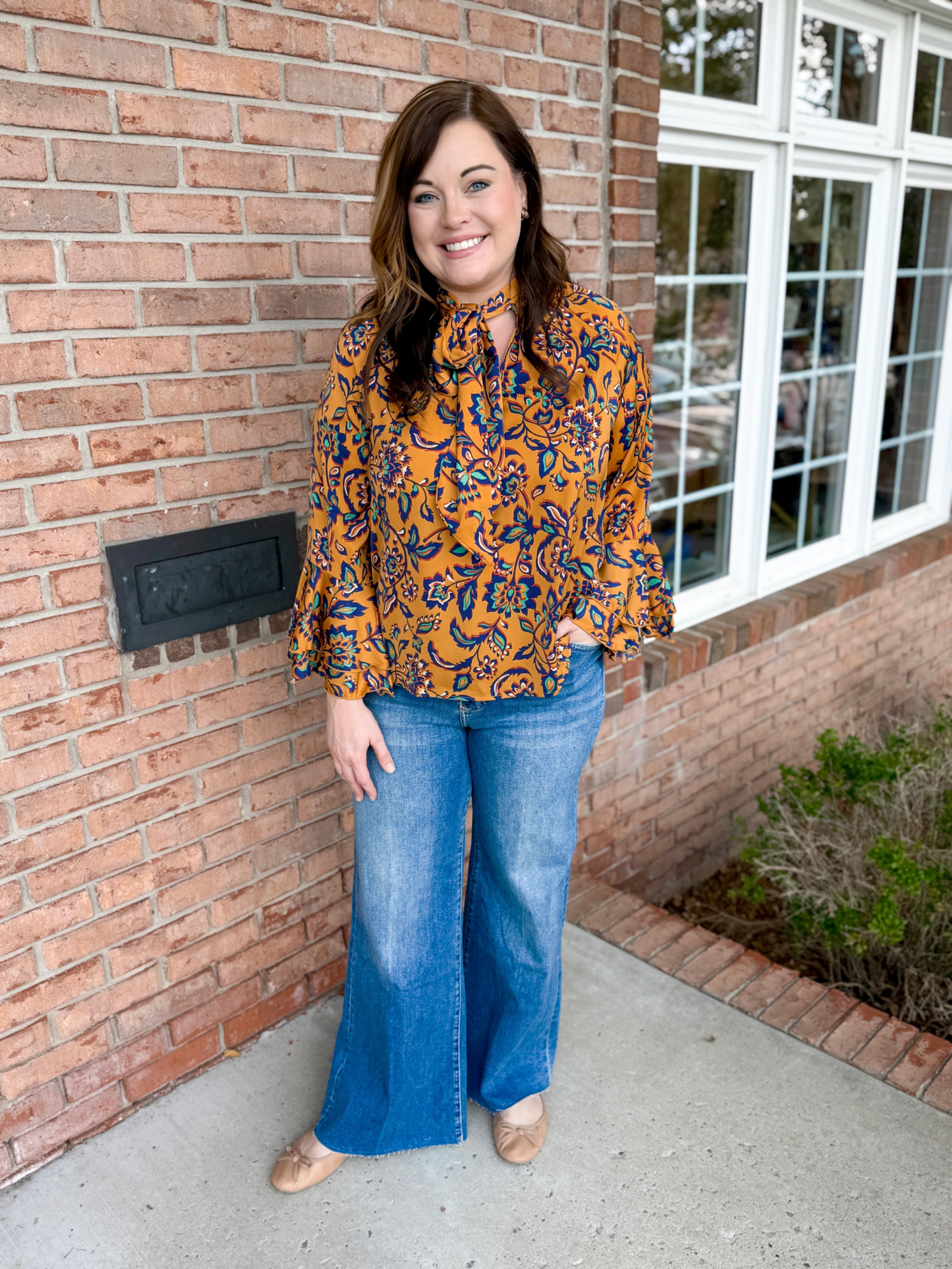 Mirabelle Satin Blouse-130 Dressy Tops & Blouses-Simply Stylish Boutique-Simply Stylish Boutique | Women’s & Kid’s Fashion | Paducah, KY