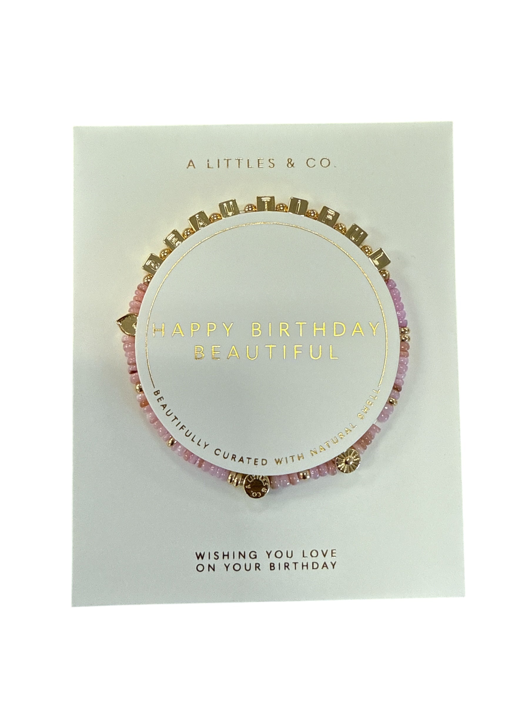 Happy Birthday Beautiful Braclet-410 Jewelry-Simply Stylish Boutique-Simply Stylish Boutique | Women’s & Kid’s Fashion | Paducah, KY