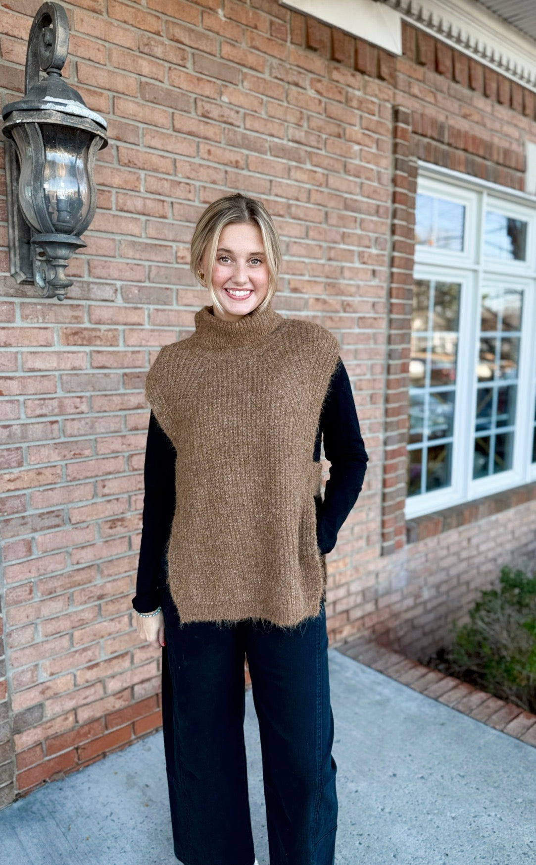 Jane Sleeveless Sweater-140 Sweaters, Cardigans & Sweatshirts-Simply Stylish Boutique-Simply Stylish Boutique | Women’s & Kid’s Fashion | Paducah, KY