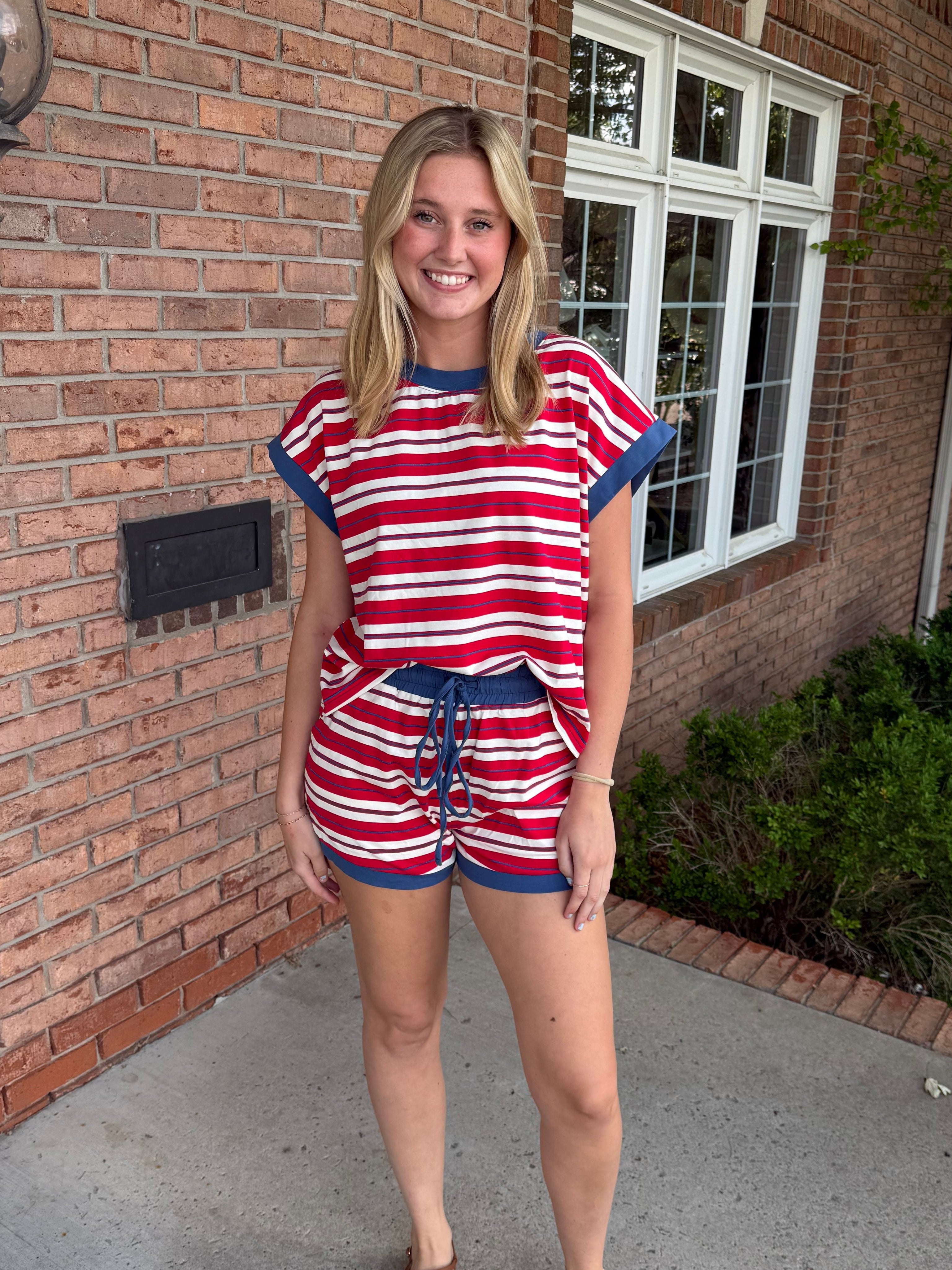 Americana Striped Set