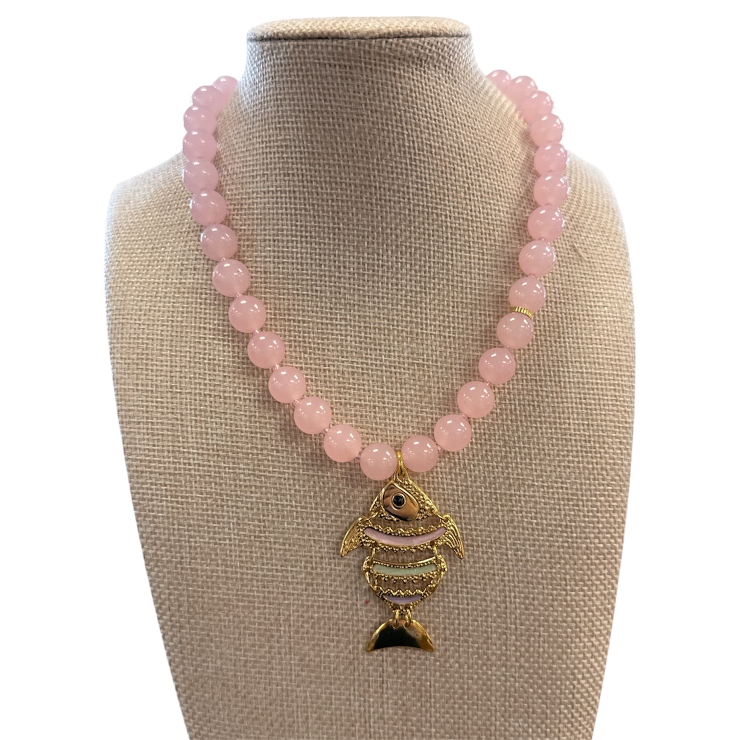 Pink Sands Fish Necklace-410 Jewelry-Simply Stylish boutique-Simply Stylish Boutique | Women’s & Kid’s Fashion | Paducah, KY
