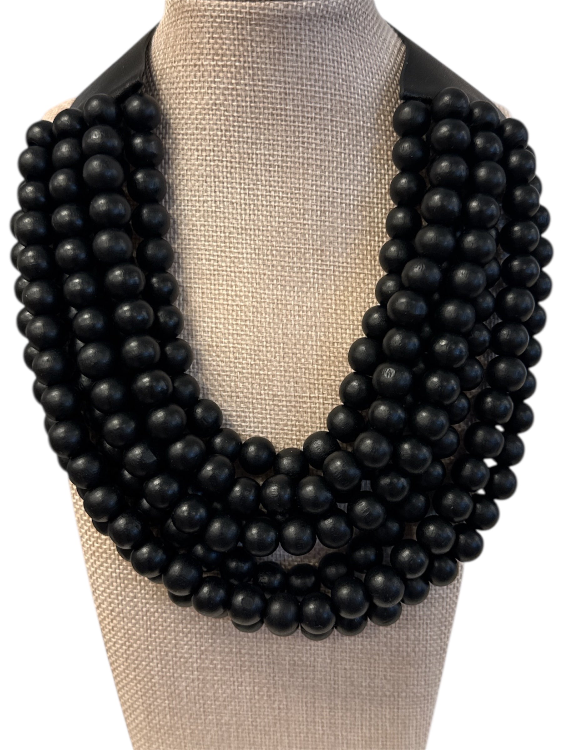 Woodbead Multi-strand Magnetic Necklace-410 Jewelry-Simply Stylish Boutique-Simply Stylish Boutique | Women’s & Kid’s Fashion | Paducah, KY