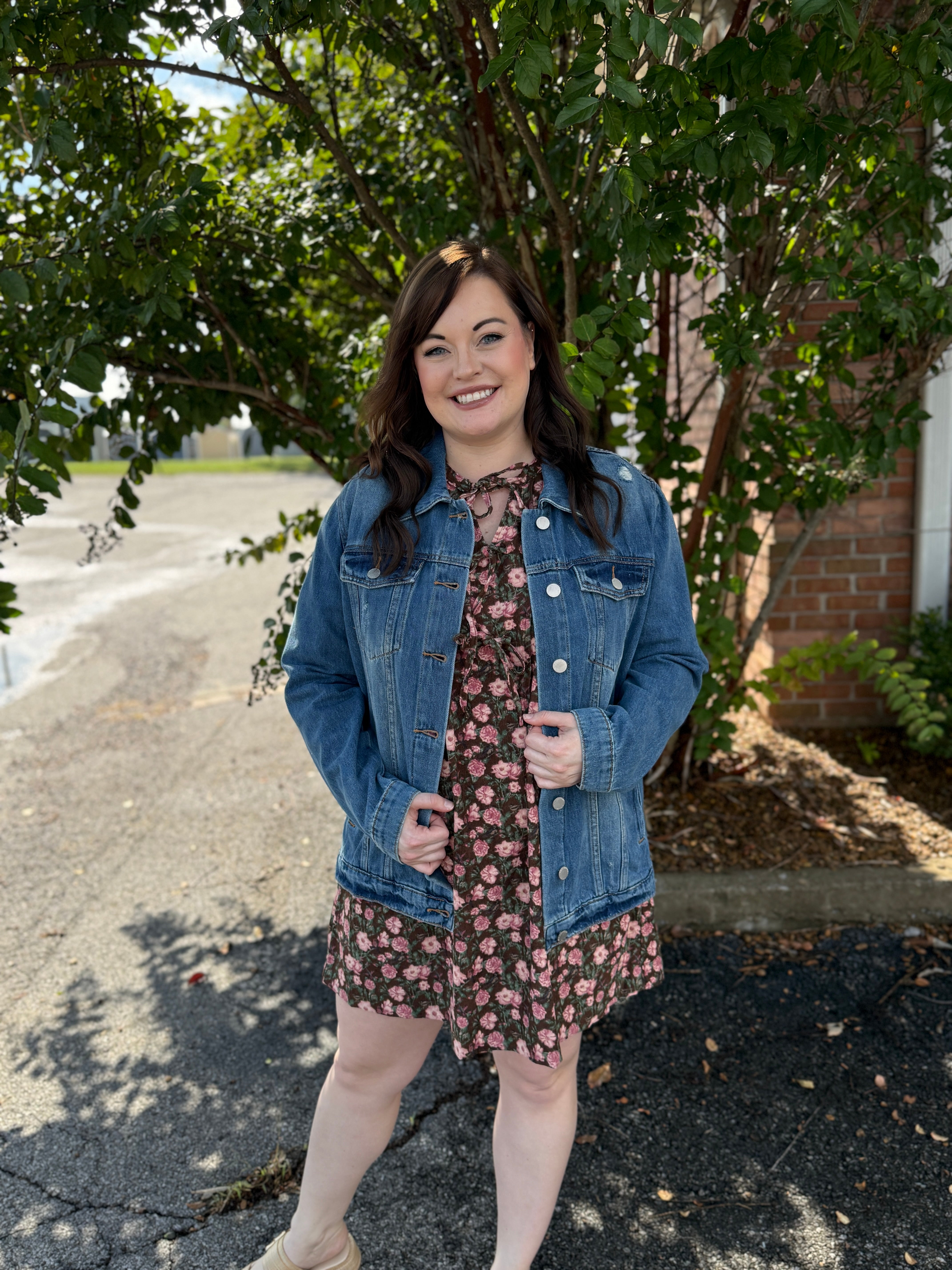 Autumn Charm Dress-310 Dresses-Simply Stylish Boutique-Simply Stylish Boutique | Women’s & Kid’s Fashion | Paducah, KY