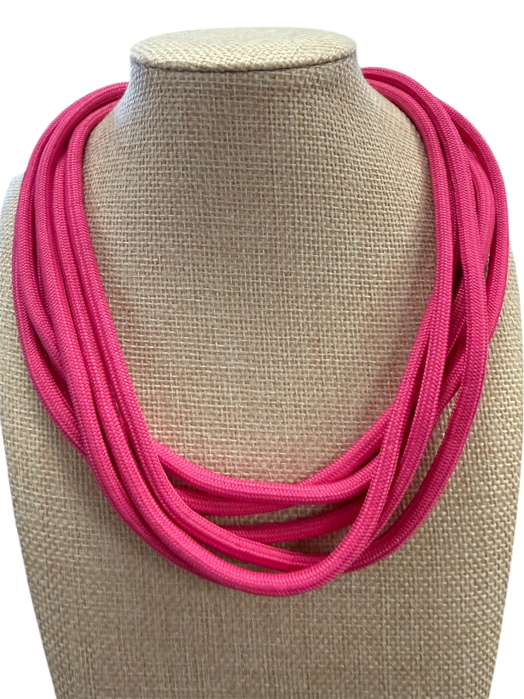 Coastal Rope Statement Necklace-410 Jewelry-Simply Stylish Boutique-Simply Stylish Boutique | Women’s & Kid’s Fashion | Paducah, KY