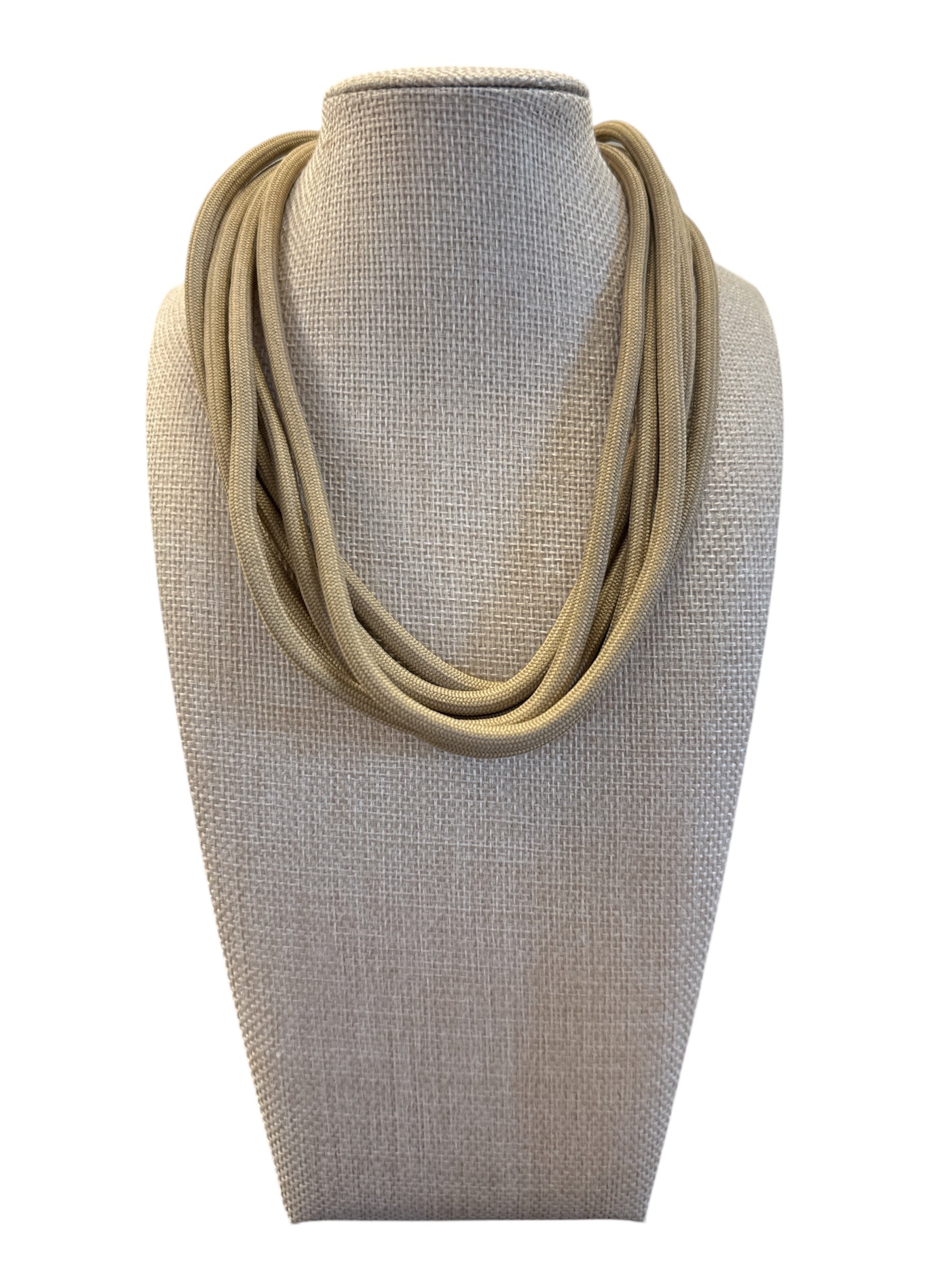 Coastal Rope Statement Necklace-410 Jewelry-Simply Stylish Boutique-Simply Stylish Boutique | Women’s & Kid’s Fashion | Paducah, KY
