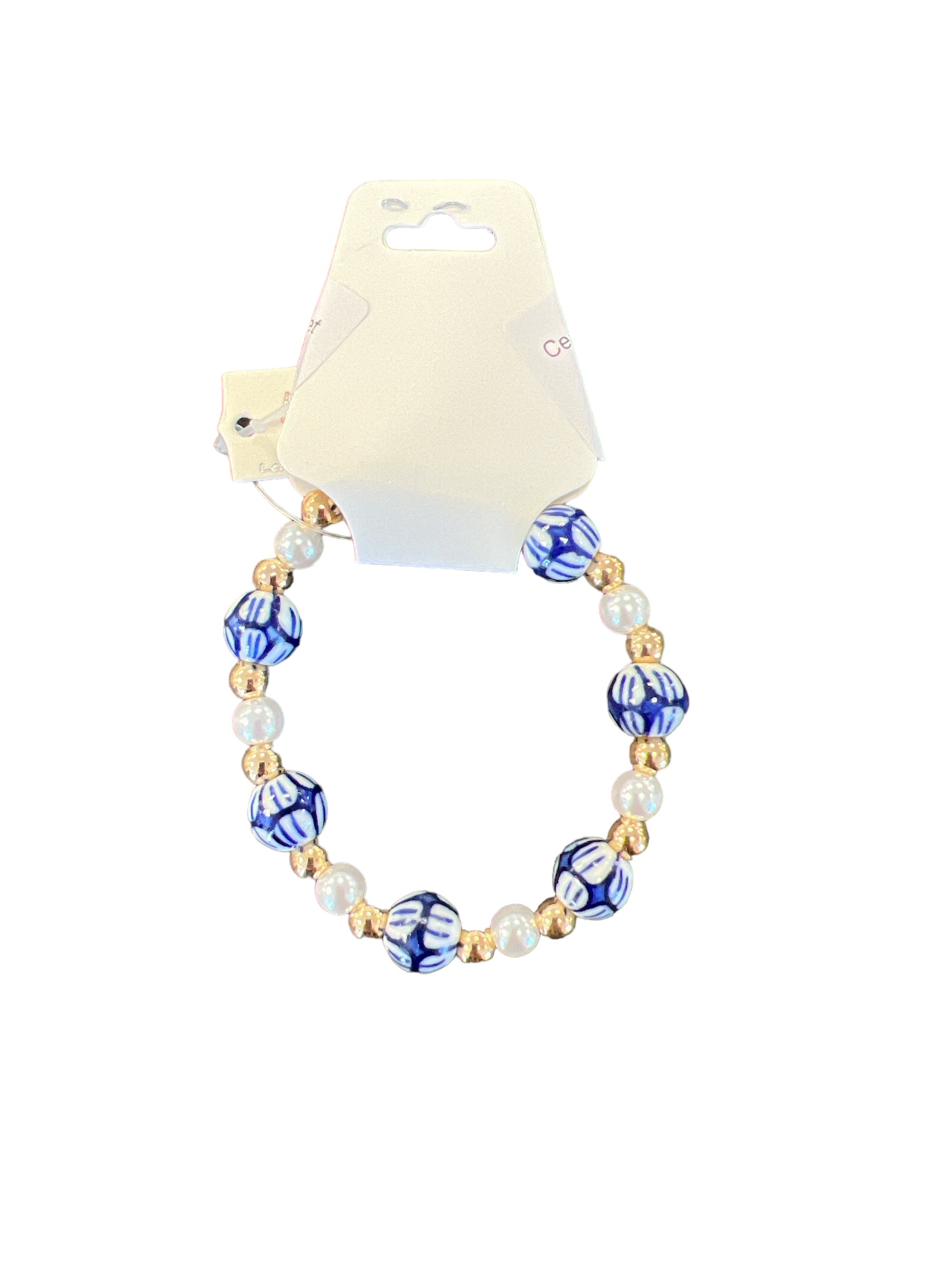 Ceramic Ball & Pearl Bracelet-410 Jewelry-Simply Stylish Boutique-Simply Stylish Boutique | Women’s & Kid’s Fashion | Paducah, KY