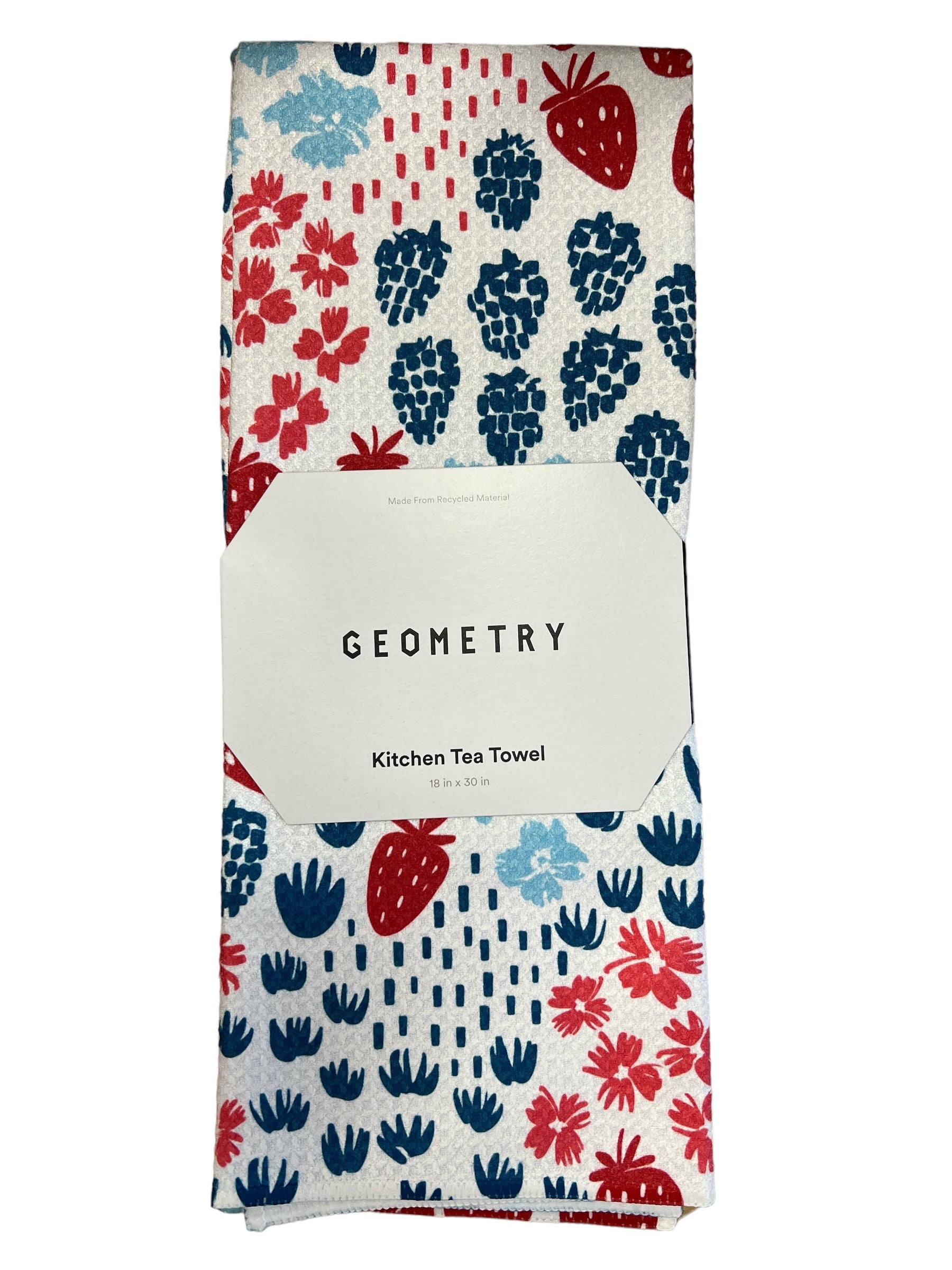 Strawberry Tea Towel-510 General Gifts-Geometry-Simply Stylish Boutique | Women’s & Kid’s Fashion | Paducah, KY