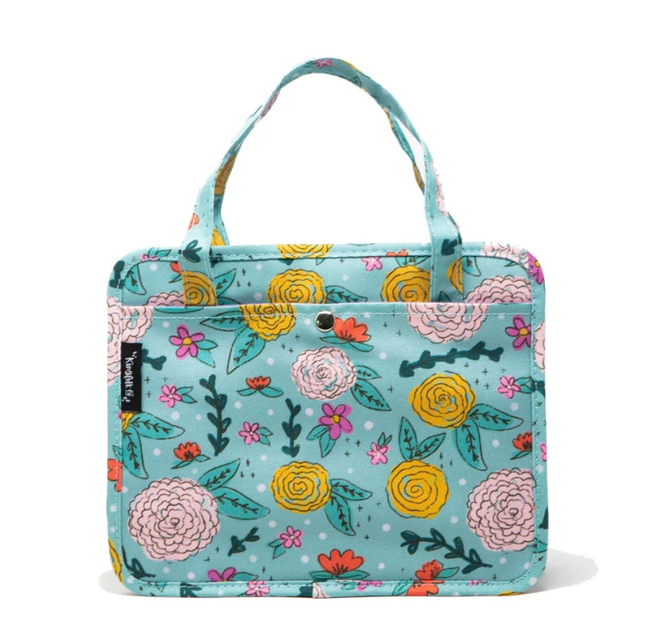 Eden Blooms Bible Carrier Bag-420 Bags & Totes-kingfolk co-Simply Stylish Boutique | Women’s & Kid’s Fashion | Paducah, KY